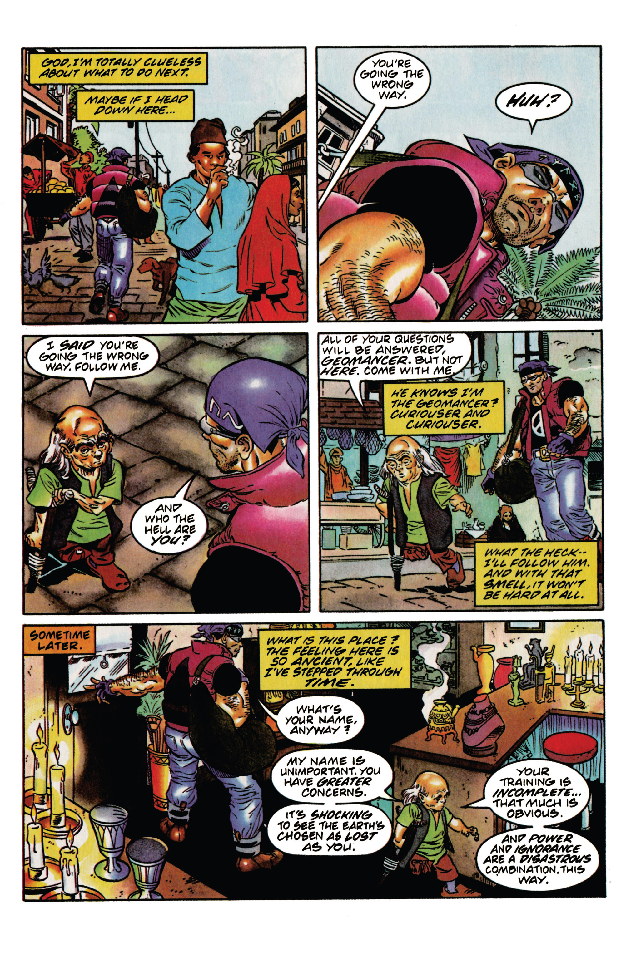 Read online Geomancer comic -  Issue #3 - 9