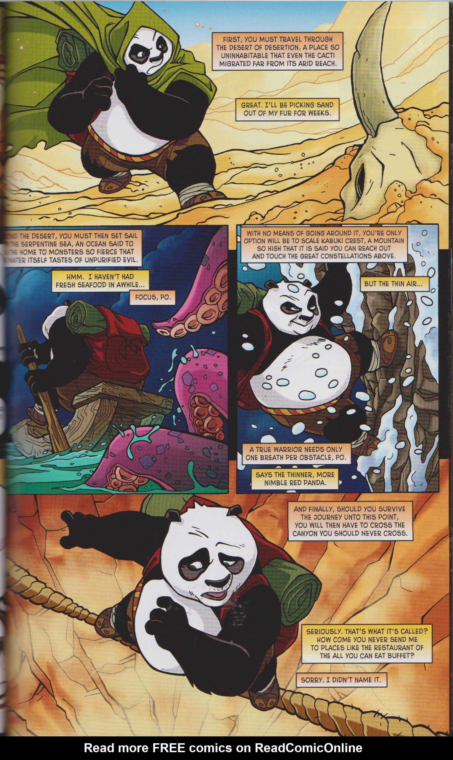 Read online Kung Fu Panda Everyone is Kung Fu Fighting comic -  Issue # TPB (Part 2) - 54