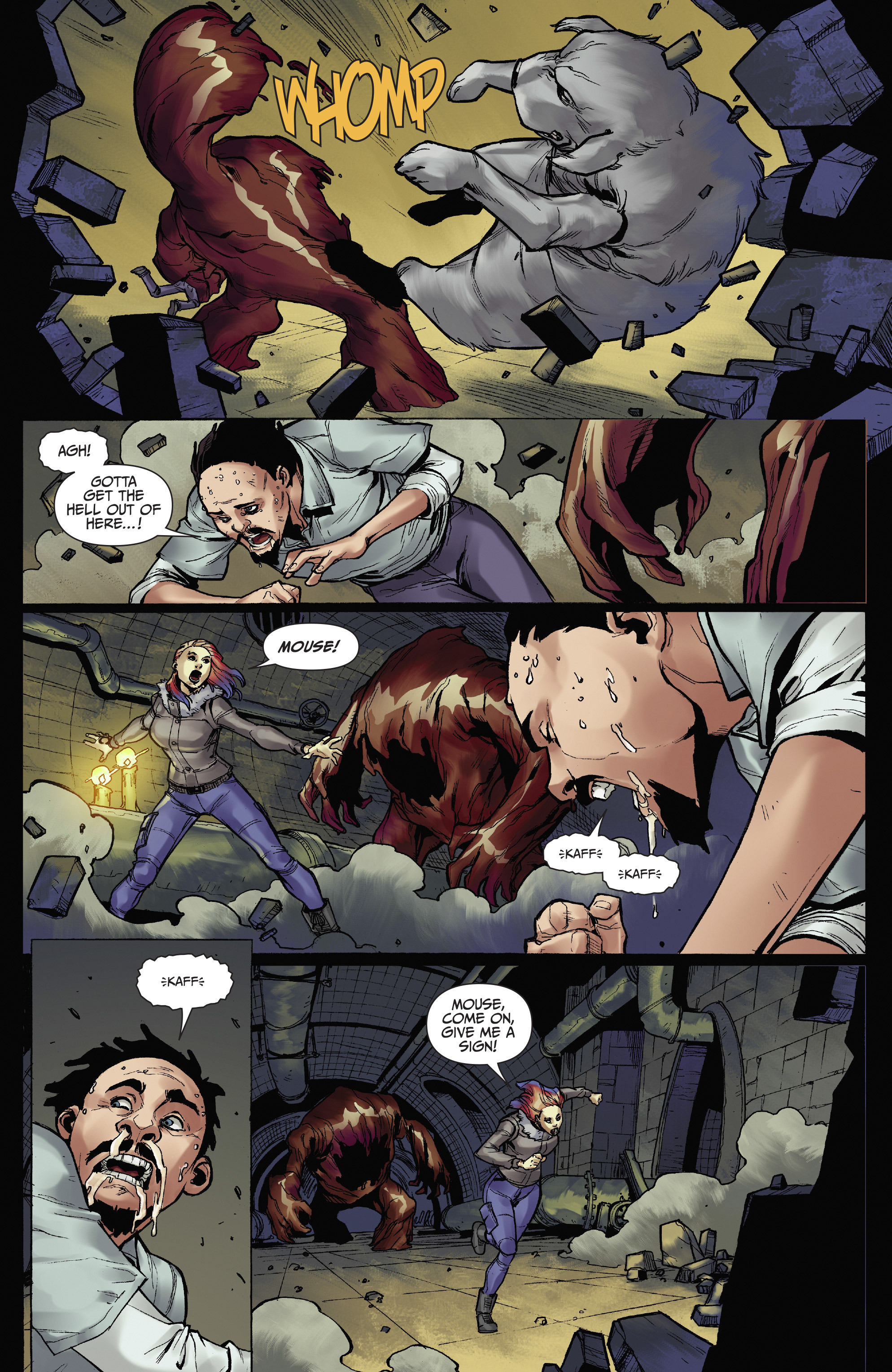 Read online Jim Butcher's The Dresden Files: Down Town comic -  Issue # _TPB - 100