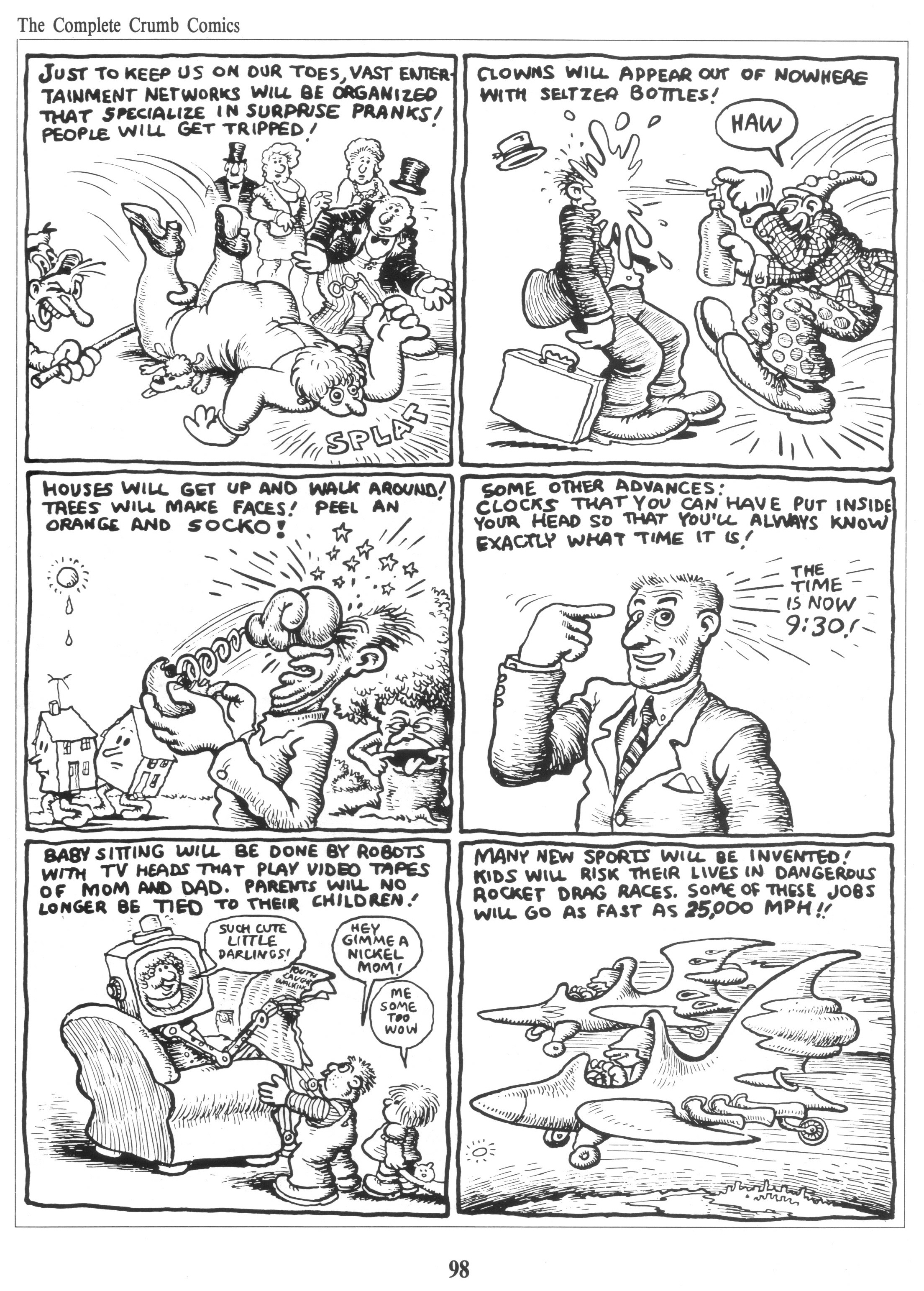 Read online The Complete Crumb Comics comic -  Issue # TPB 4 - 113