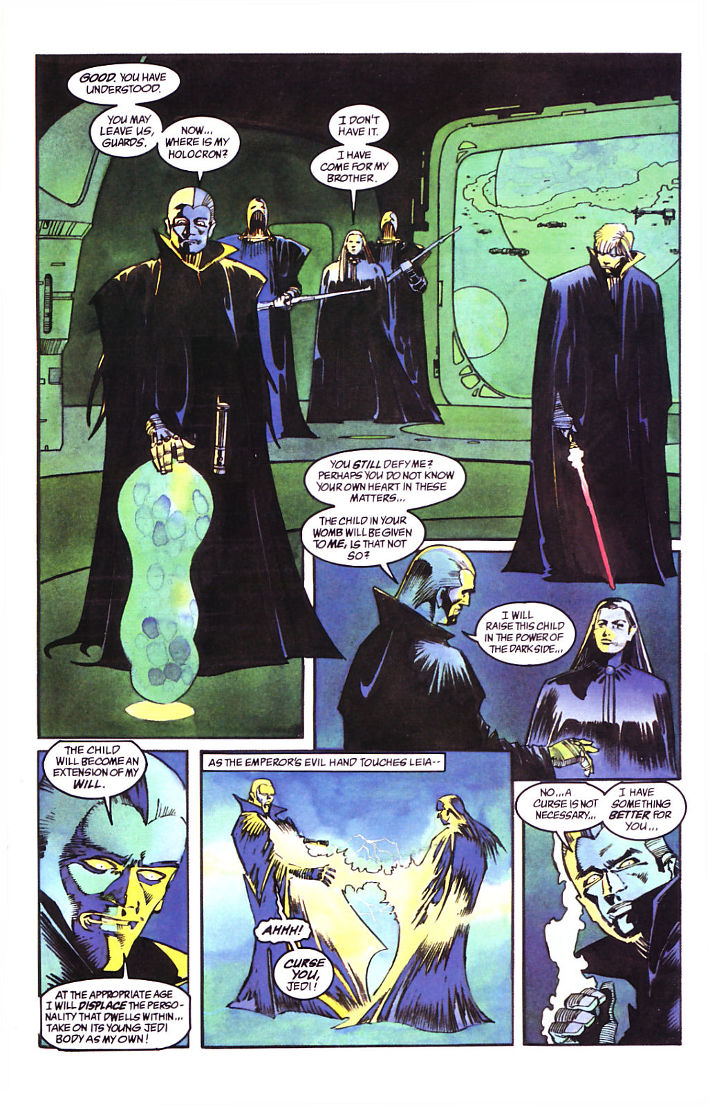 Read online Star Wars: Dark Empire comic -  Issue #6 - 19