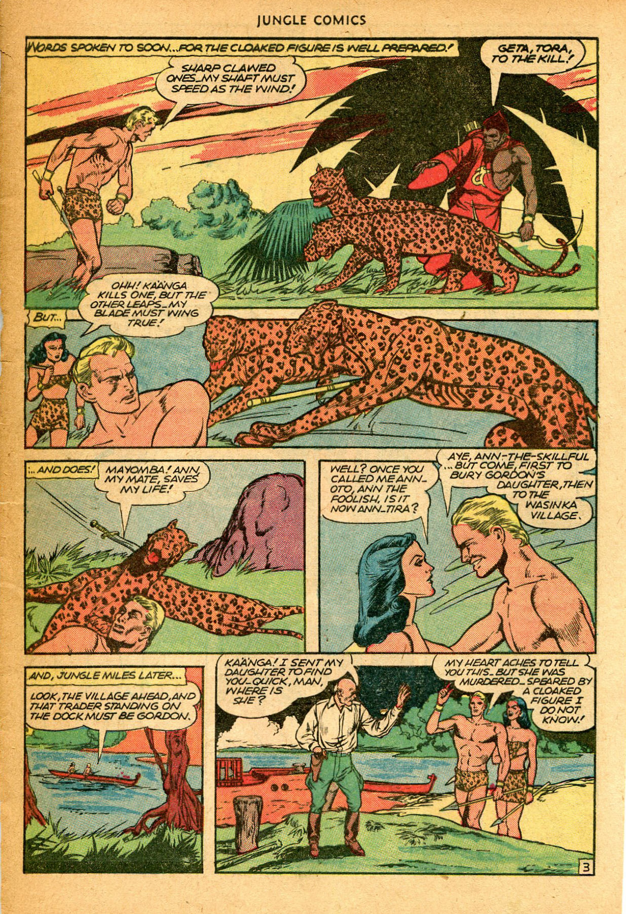 Read online Jungle Comics comic -  Issue #74 - 6