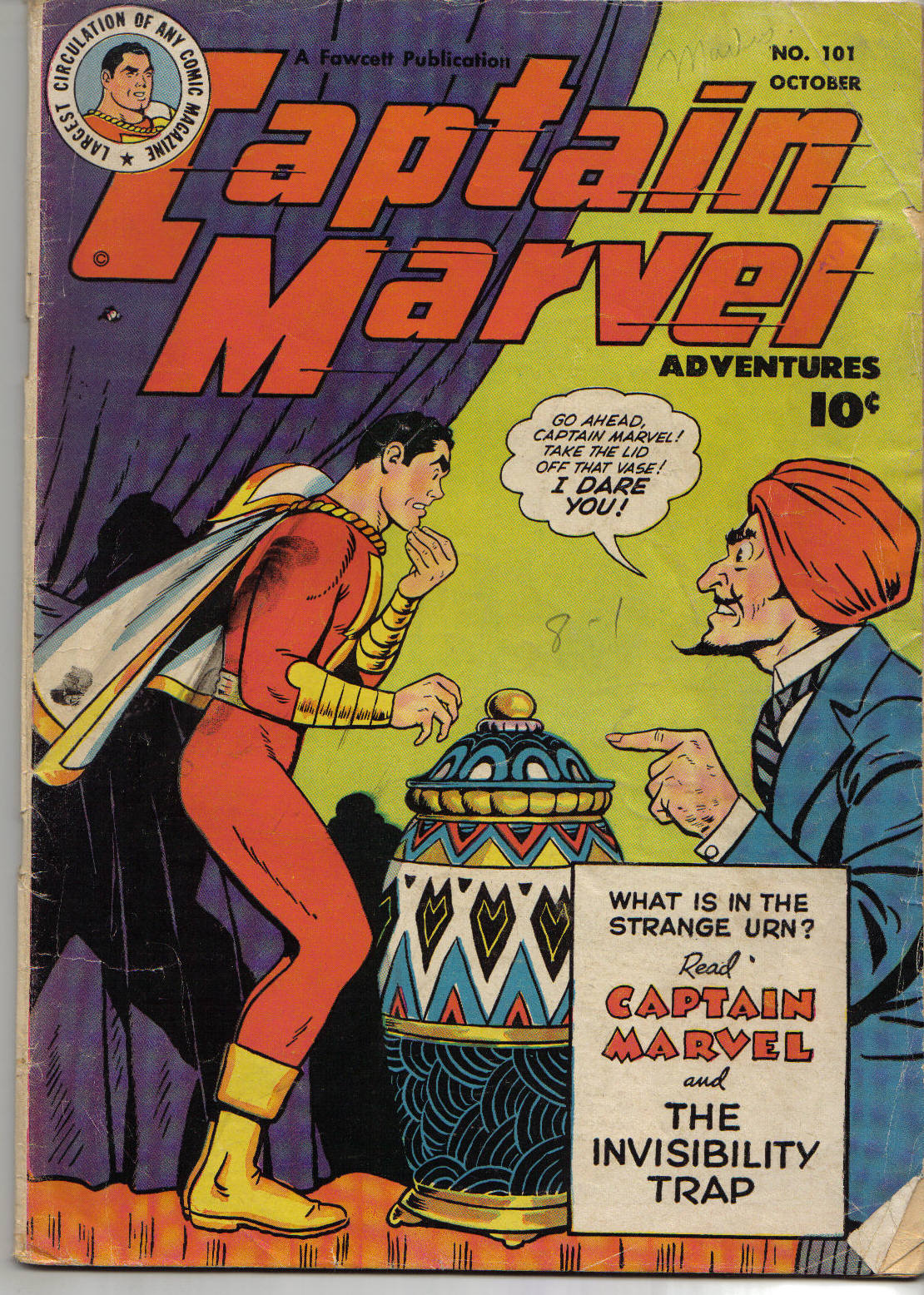 Read online Captain Marvel Adventures comic -  Issue #101 - 1