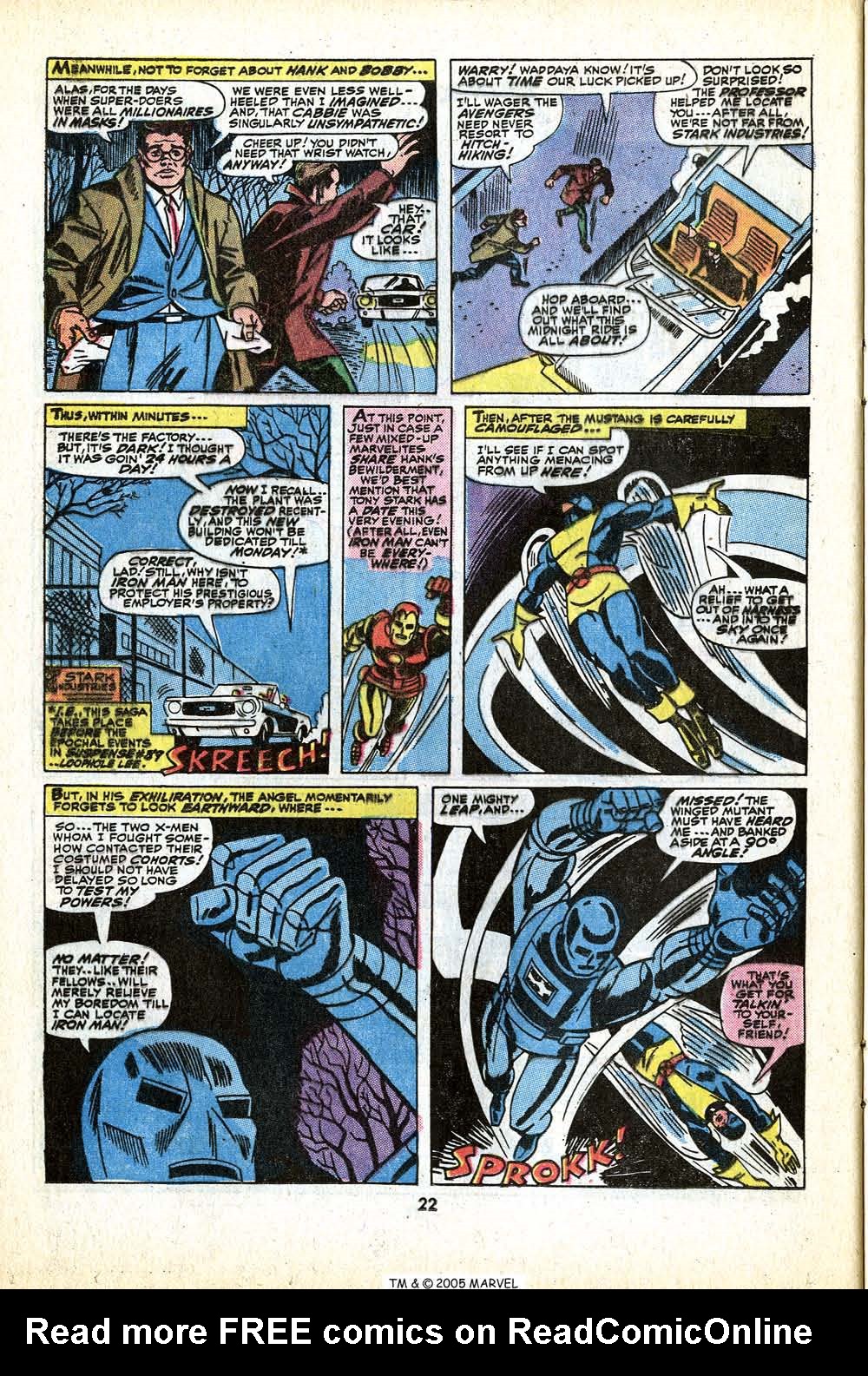 Read online Uncanny X-Men (1963) comic -  Issue #79 - 24