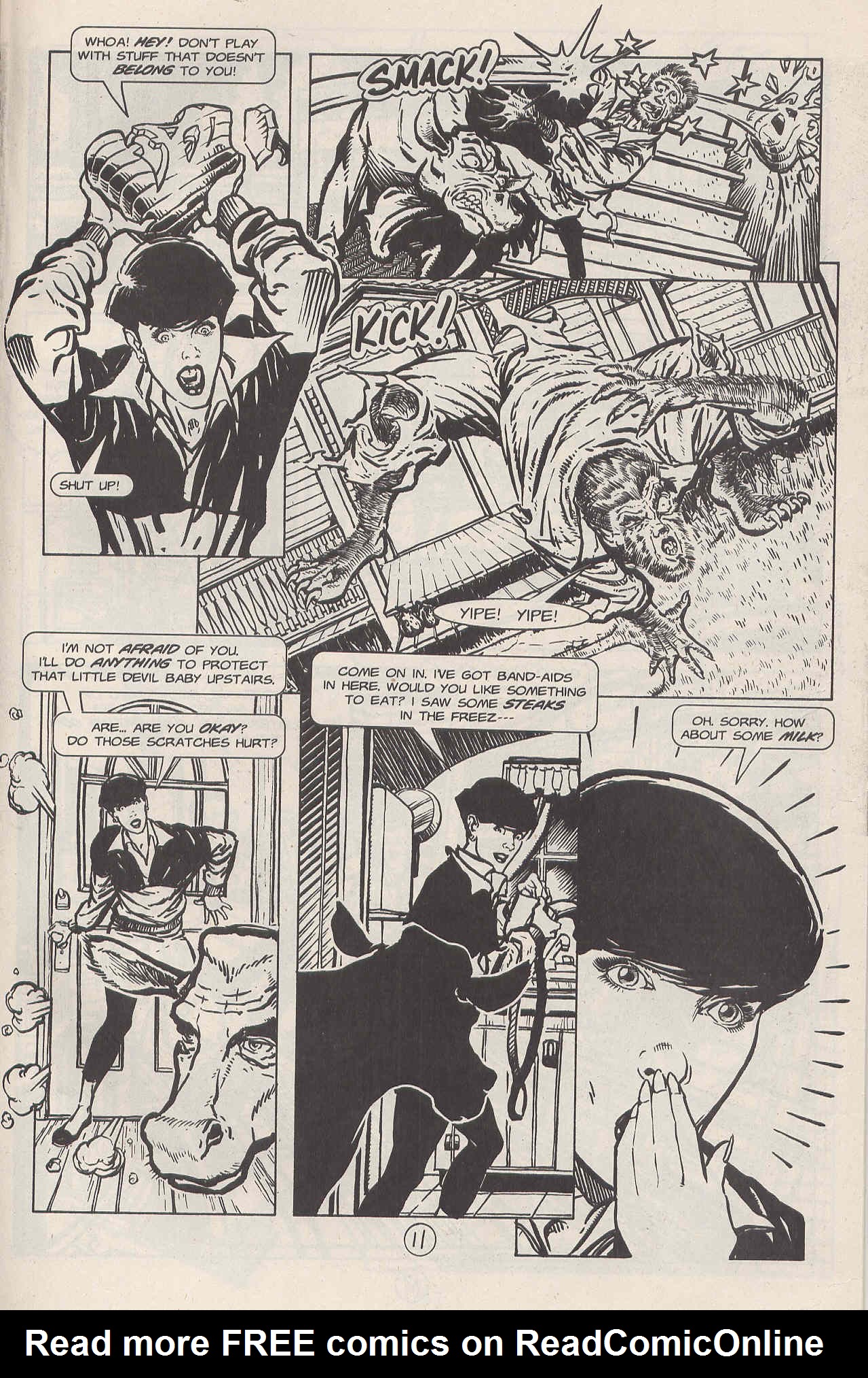 Read online Man-Eating Cow comic -  Issue #7 - 12