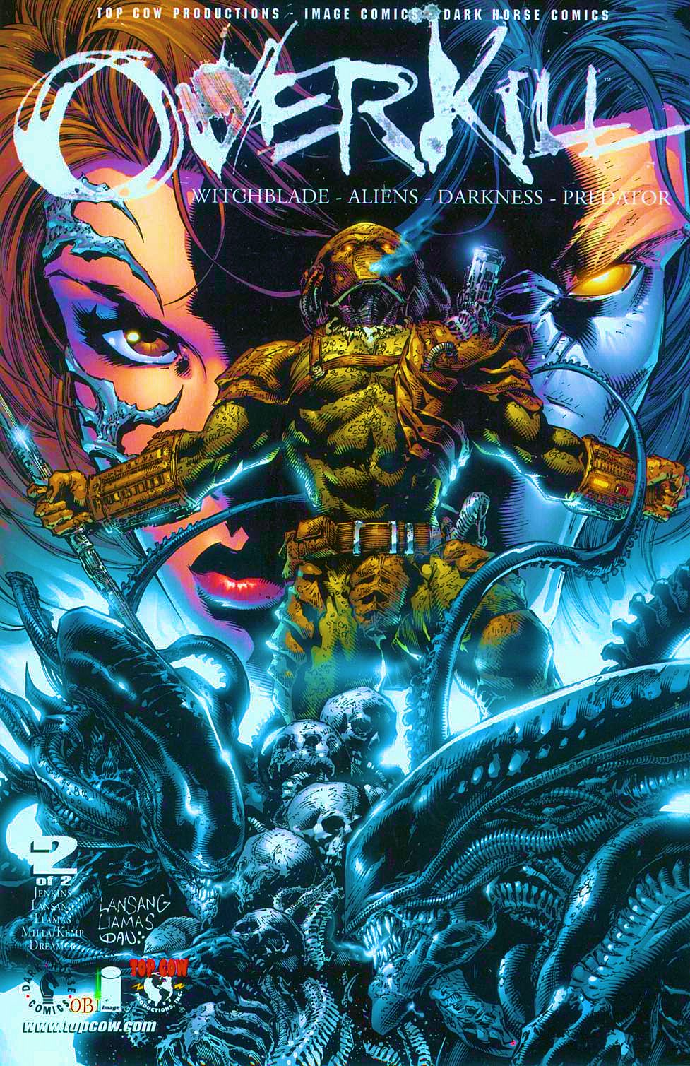 Read online Overkill: Witchblade/Aliens/Darkness/Predator comic -  Issue #2 - 1