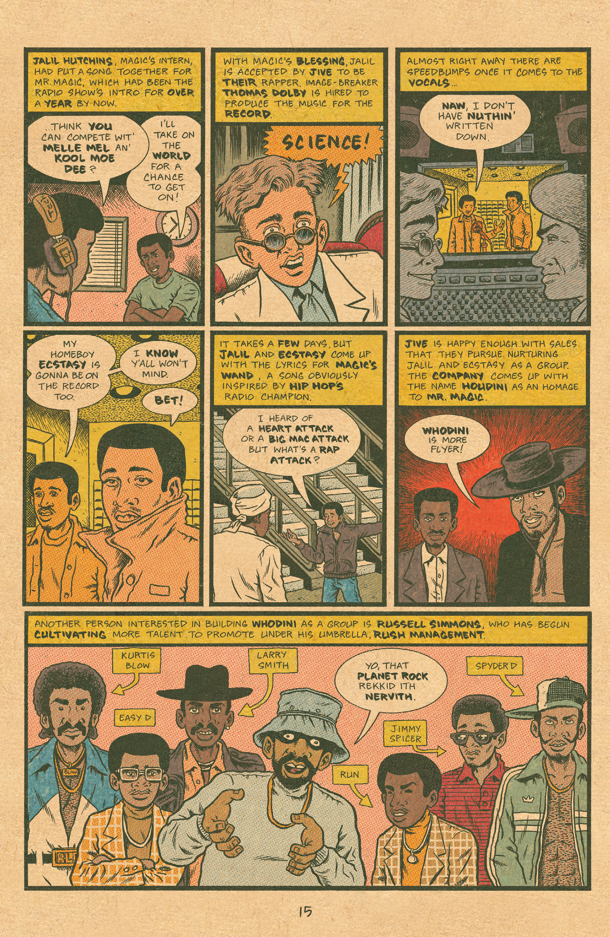 Read online Hip Hop Family Tree (2015) comic -  Issue #6 - 16