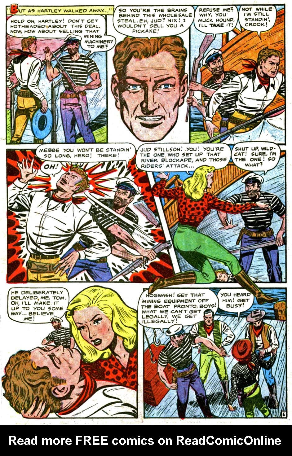 Read online Cowgirl Romances (1950) comic -  Issue #3 - 44