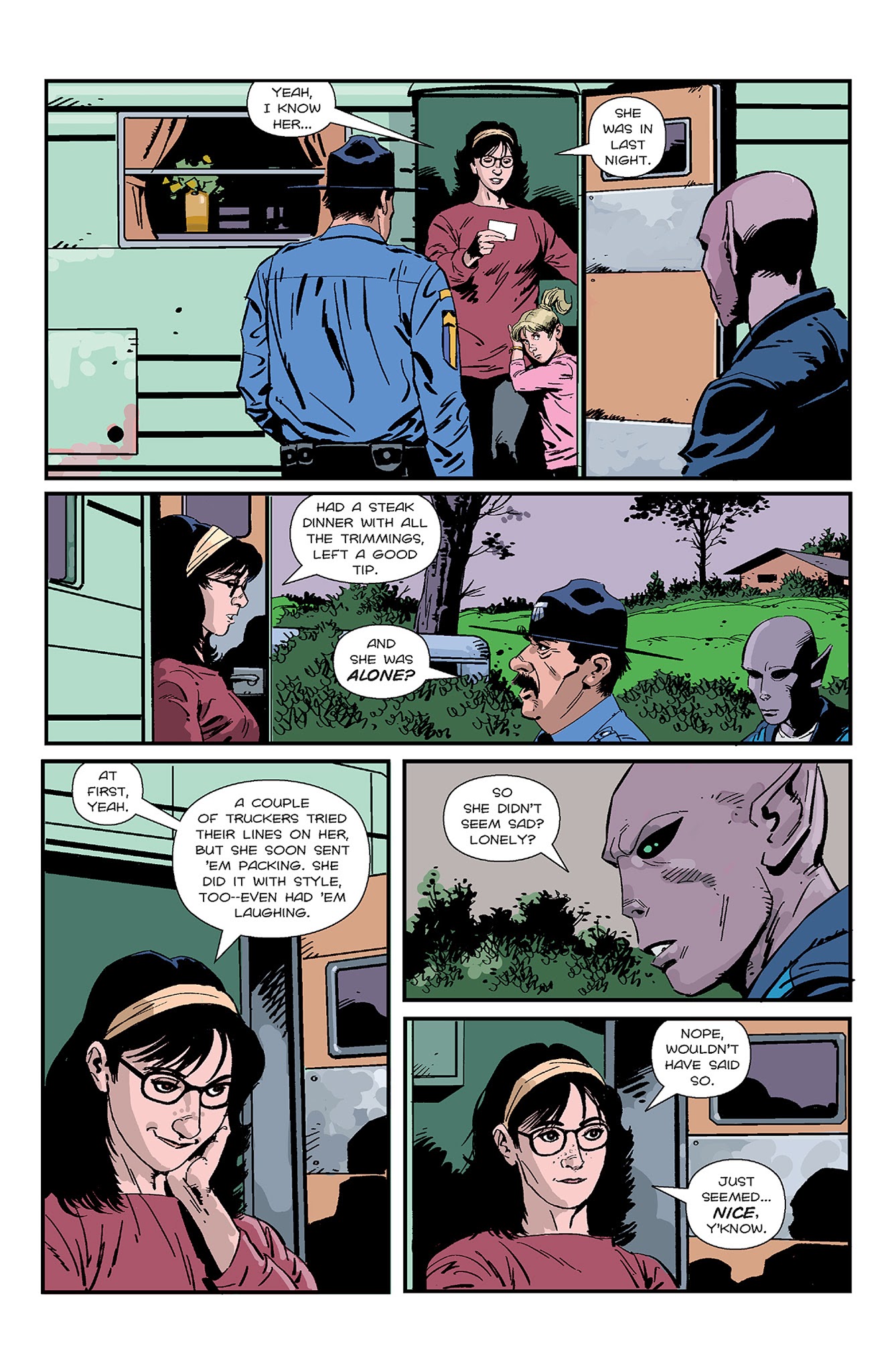 Read online Resident Alien: The Suicide Blonde comic -  Issue #1 - 10