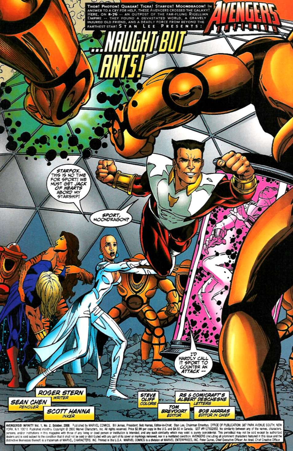 Read online Avengers Infinity comic -  Issue #2 - 2