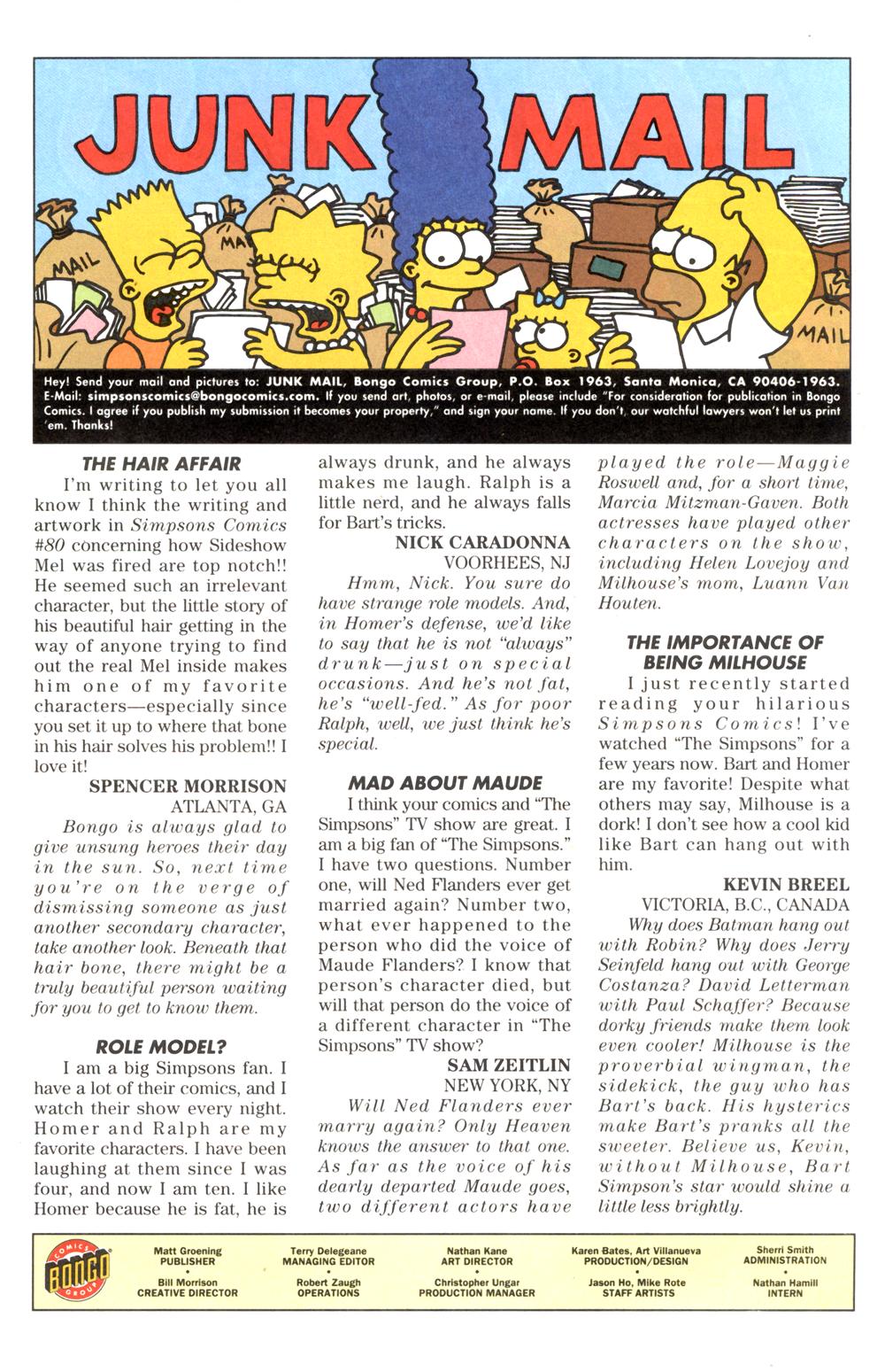 Read online Simpsons Comics comic -  Issue #84 - 31