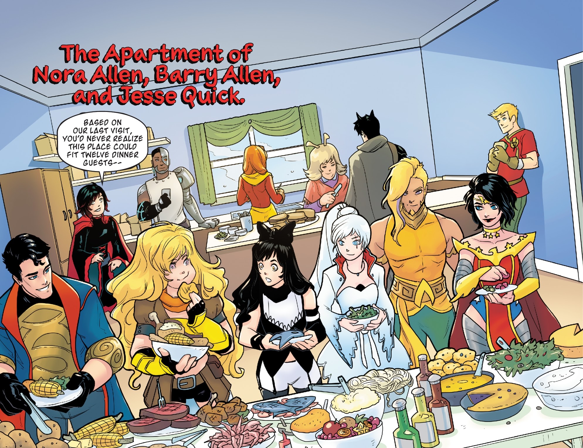 Read online RWBY/Justice League comic -  Issue #14 - 6