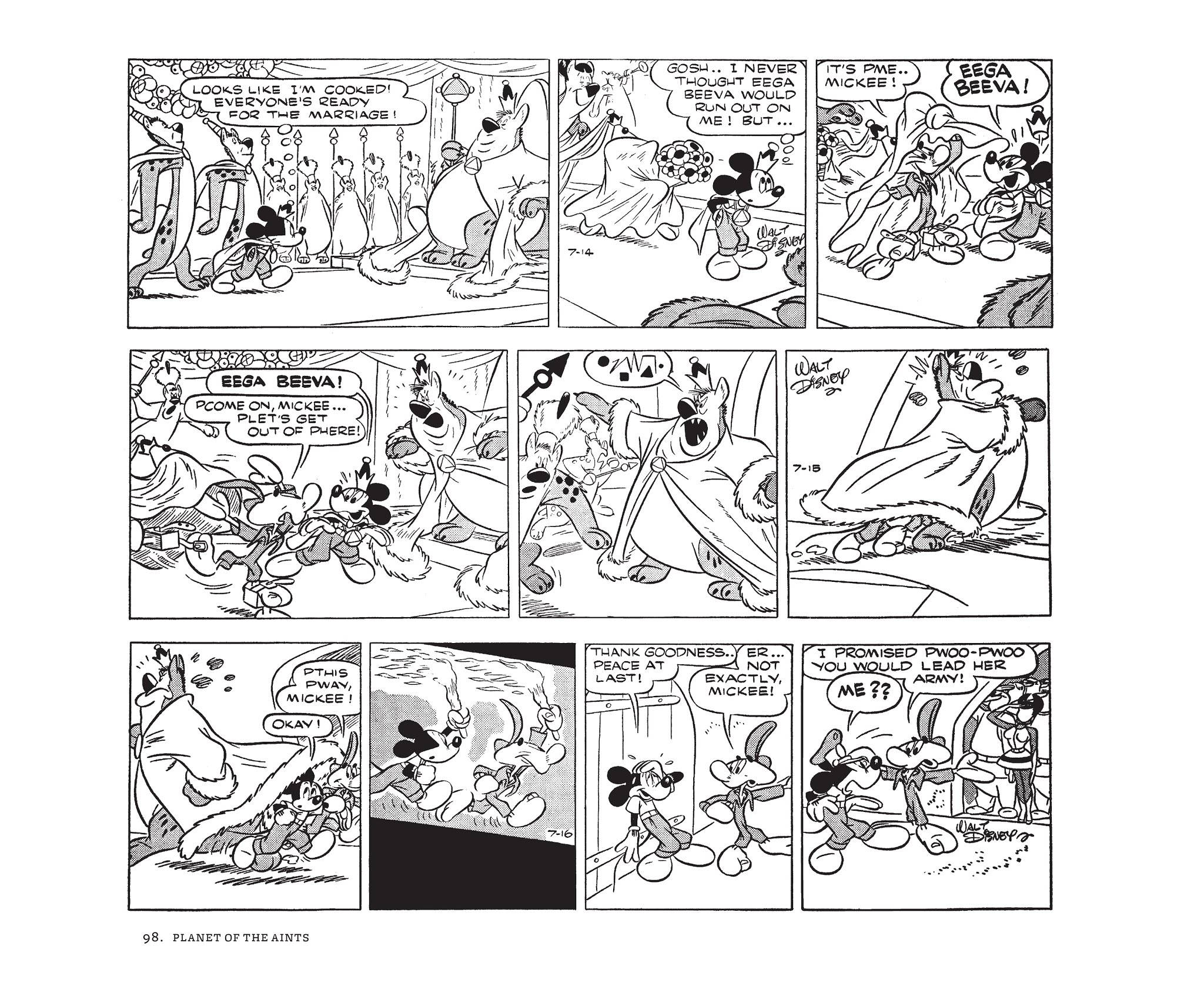 Read online Walt Disney's Mickey Mouse by Floyd Gottfredson comic -  Issue # TPB 10 (Part 1) - 98