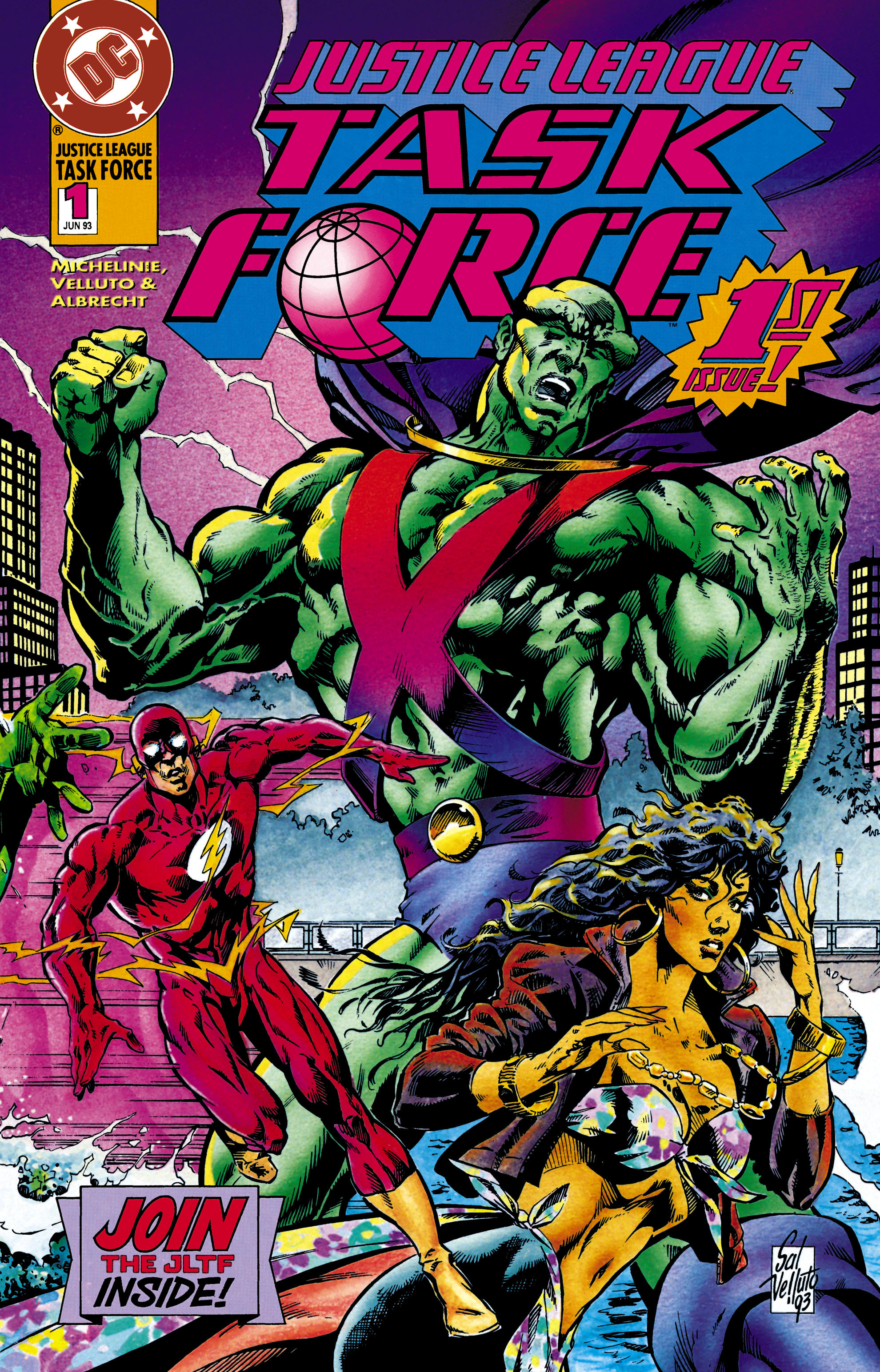 Read online Justice League Task Force comic -  Issue #1 - 1