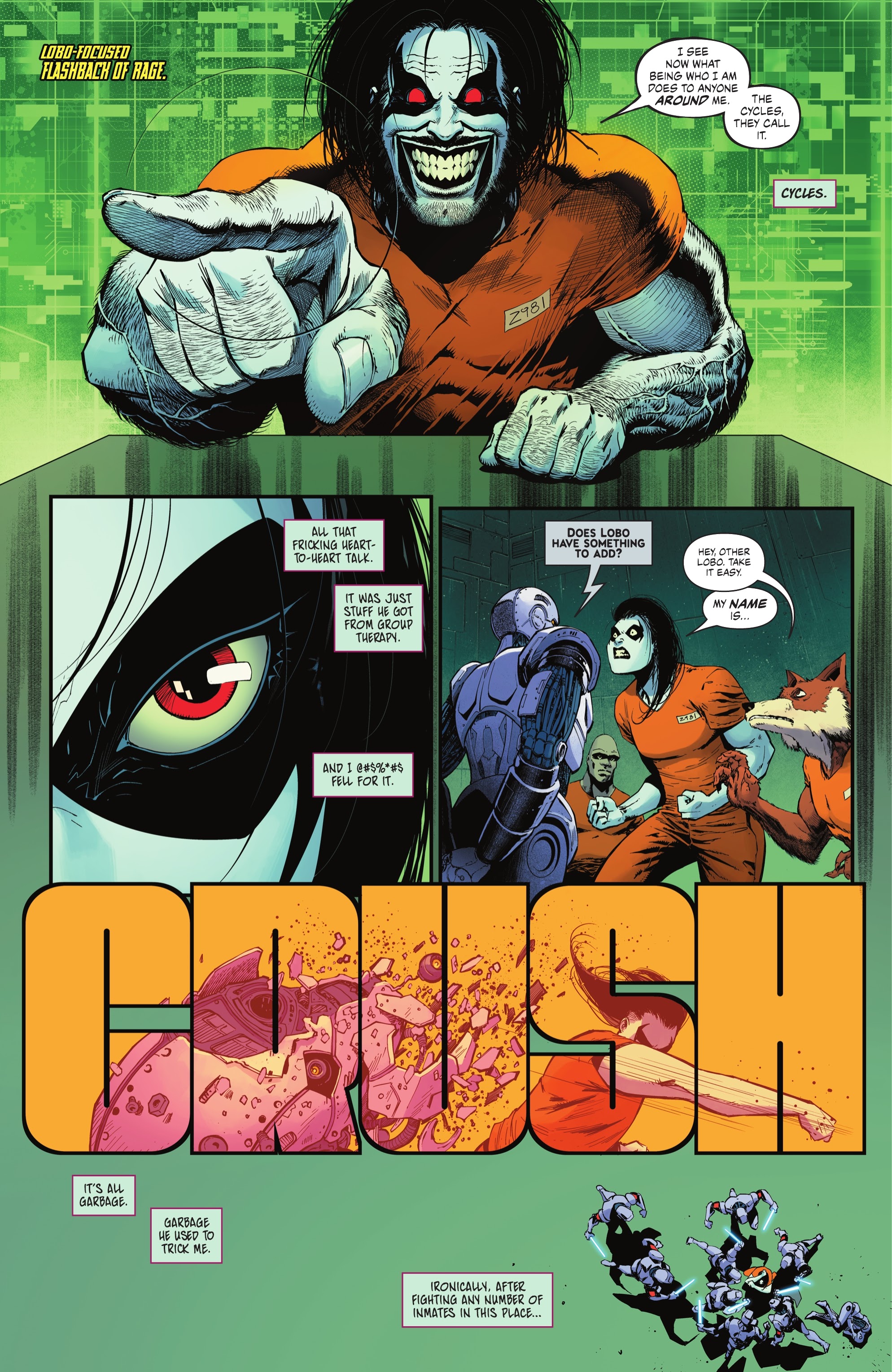 Read online Crush & Lobo comic -  Issue #4 - 12