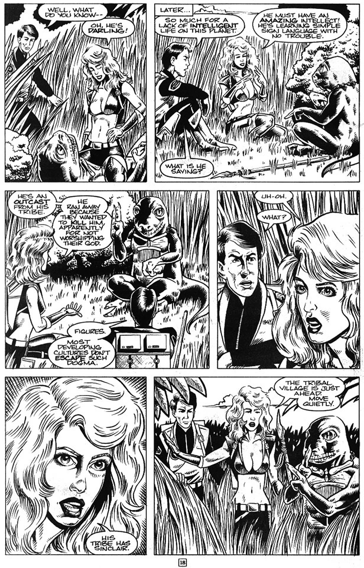 Read online Galaxina comic -  Issue #1 - 20