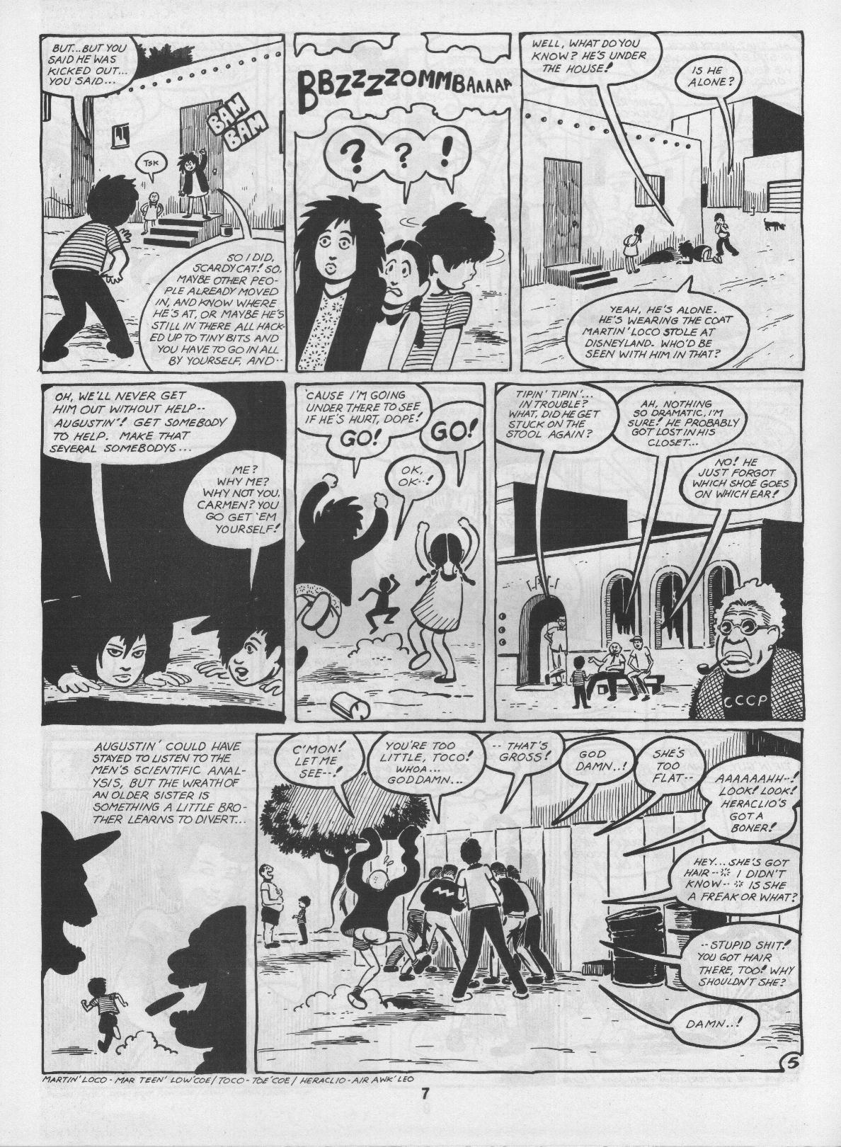 Read online Love and Rockets (1982) comic -  Issue #3 - 9