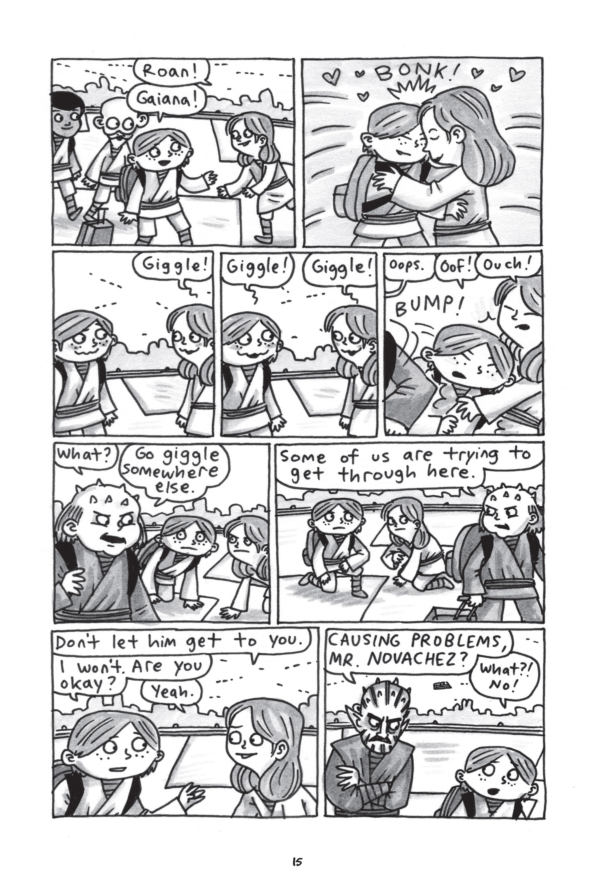 Read online Jedi Academy comic -  Issue # TPB 3 (Part 1) - 17
