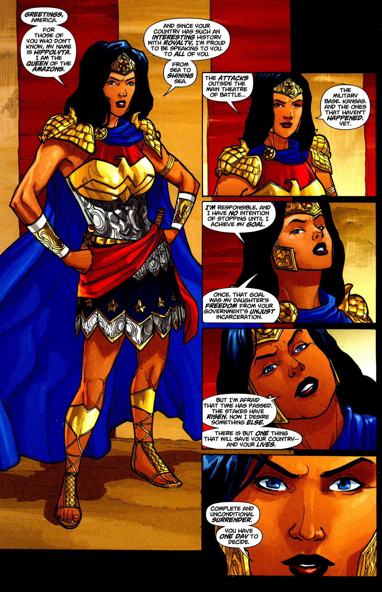 Read online Amazons Attack comic -  Issue #3 - 6