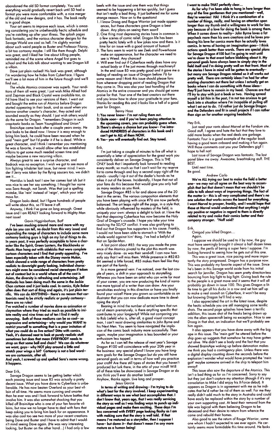Read online The Savage Dragon (1993) comic -  Issue #87 - 25