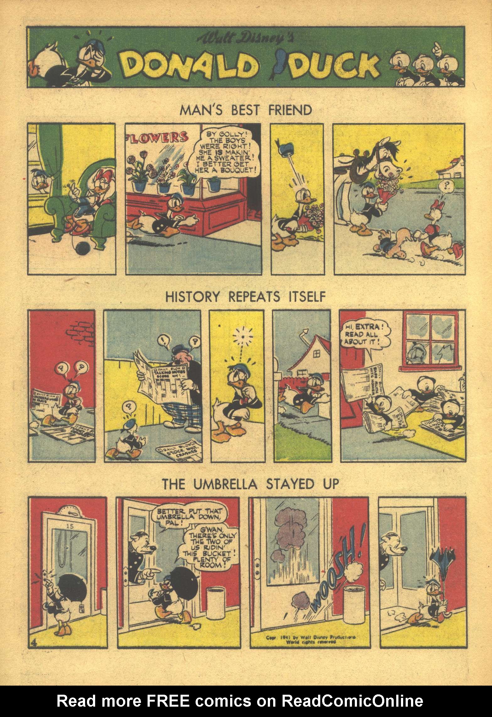 Read online Walt Disney's Comics and Stories comic -  Issue #30 - 6