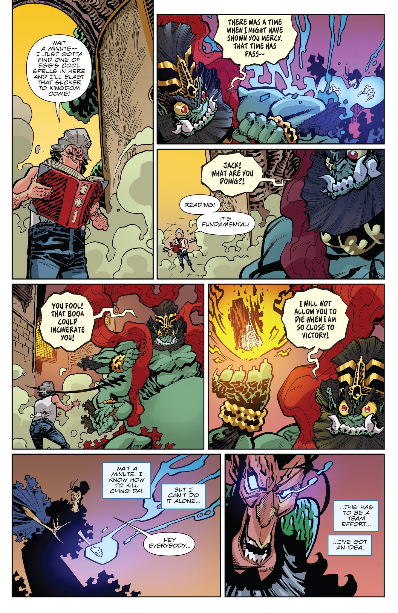 Read online Big Trouble in Little China: Old Man Jack comic -  Issue #9 - 19