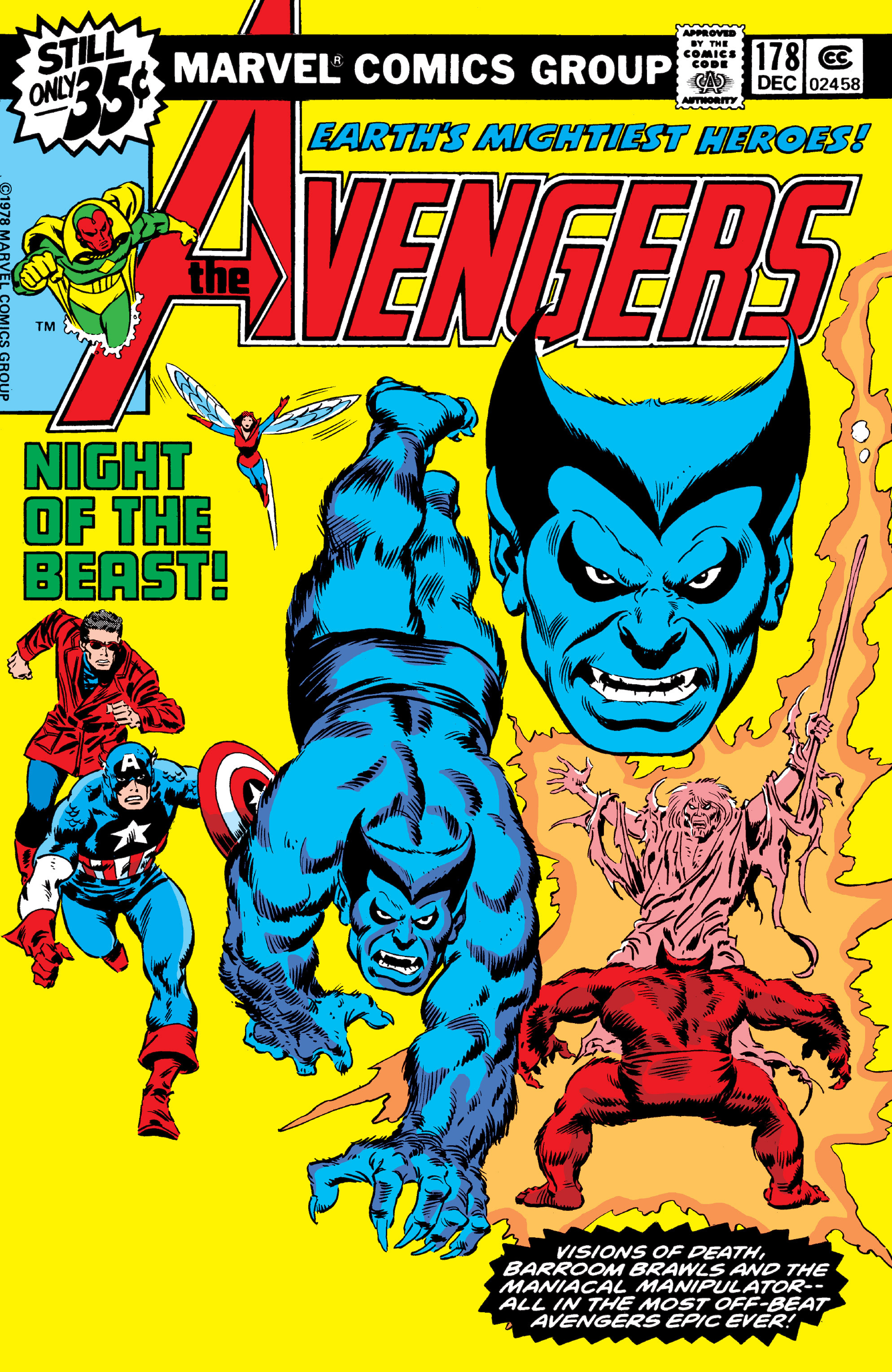 Read online The Avengers (1963) comic -  Issue #178 - 1