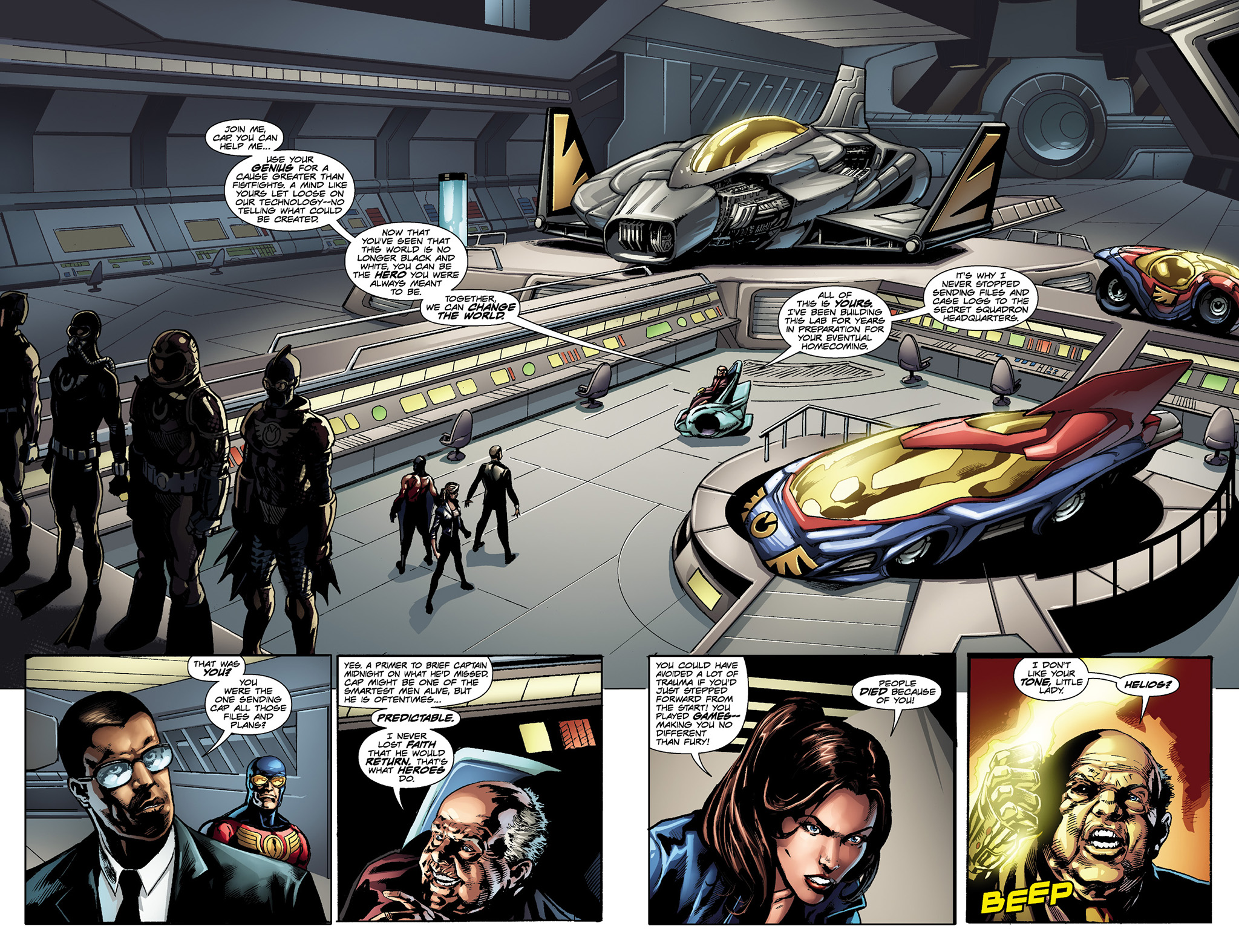 Read online Captain Midnight comic -  Issue #10 - 12