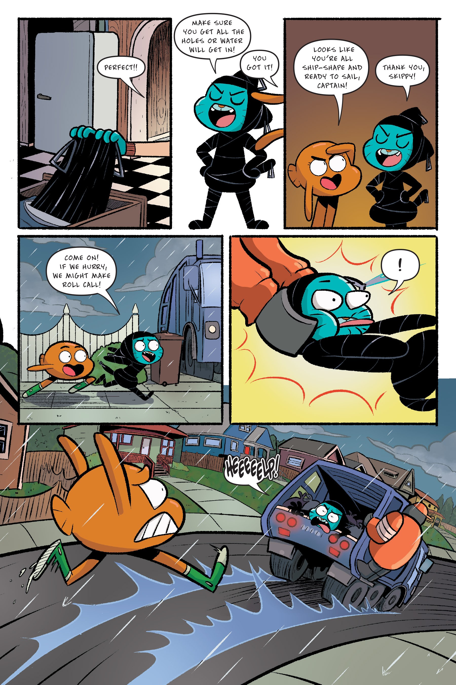 Read online The Amazing World of Gumball: The Storm comic -  Issue # TPB - 42