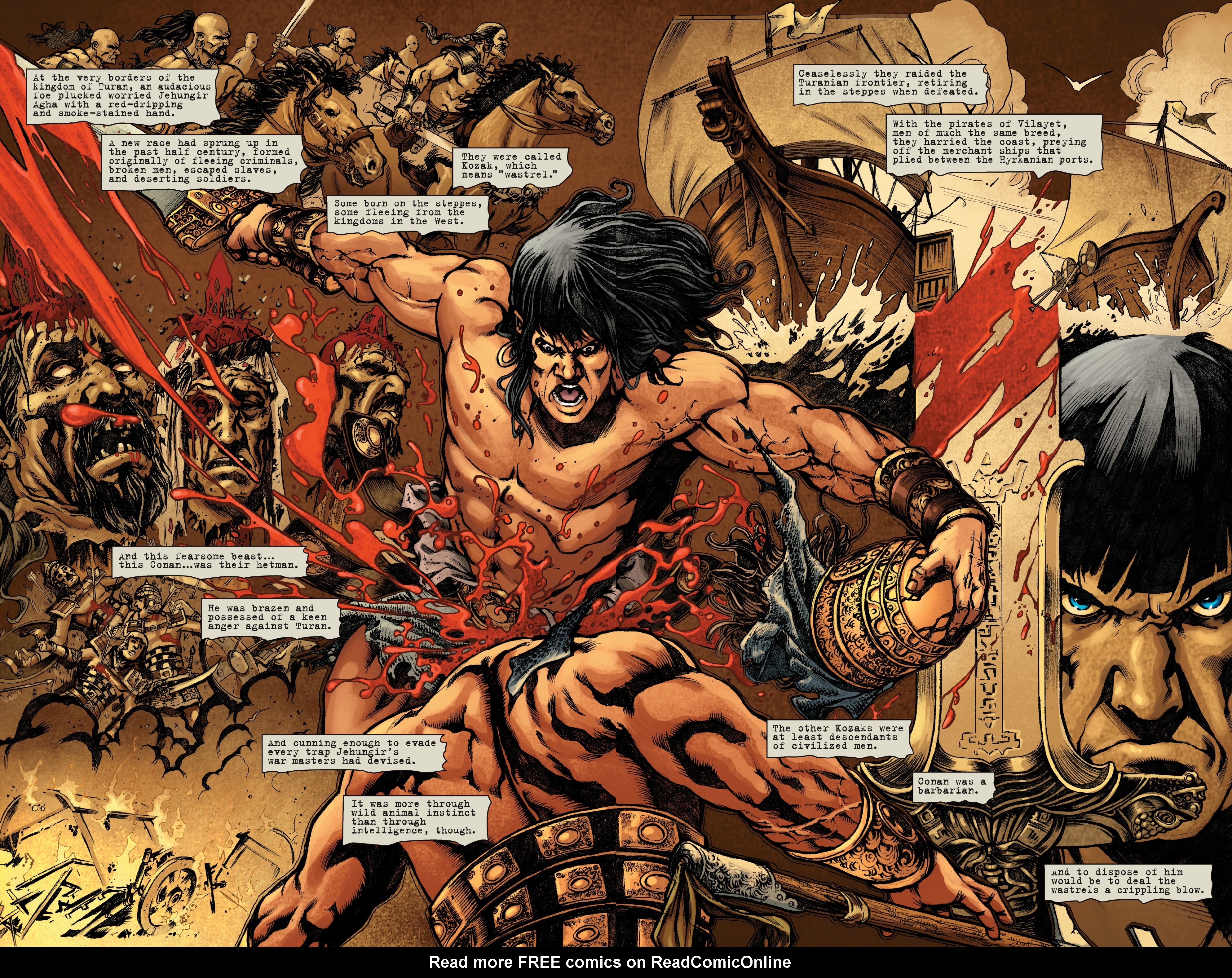 Read online Conan Chronicles Epic Collection comic -  Issue # TPB Blood In His Wake (Part 3) - 99