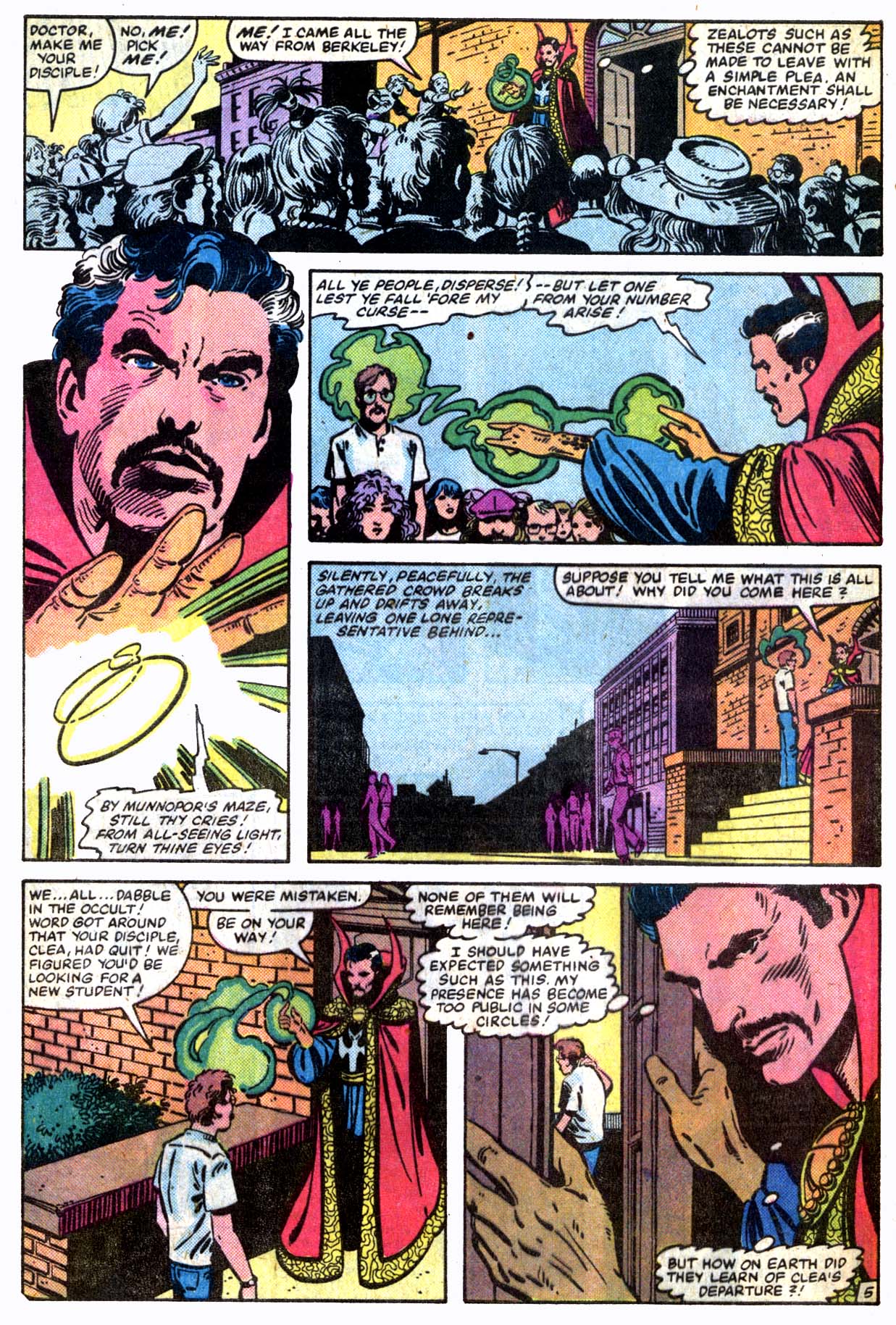 Read online Doctor Strange (1974) comic -  Issue #57 - 6