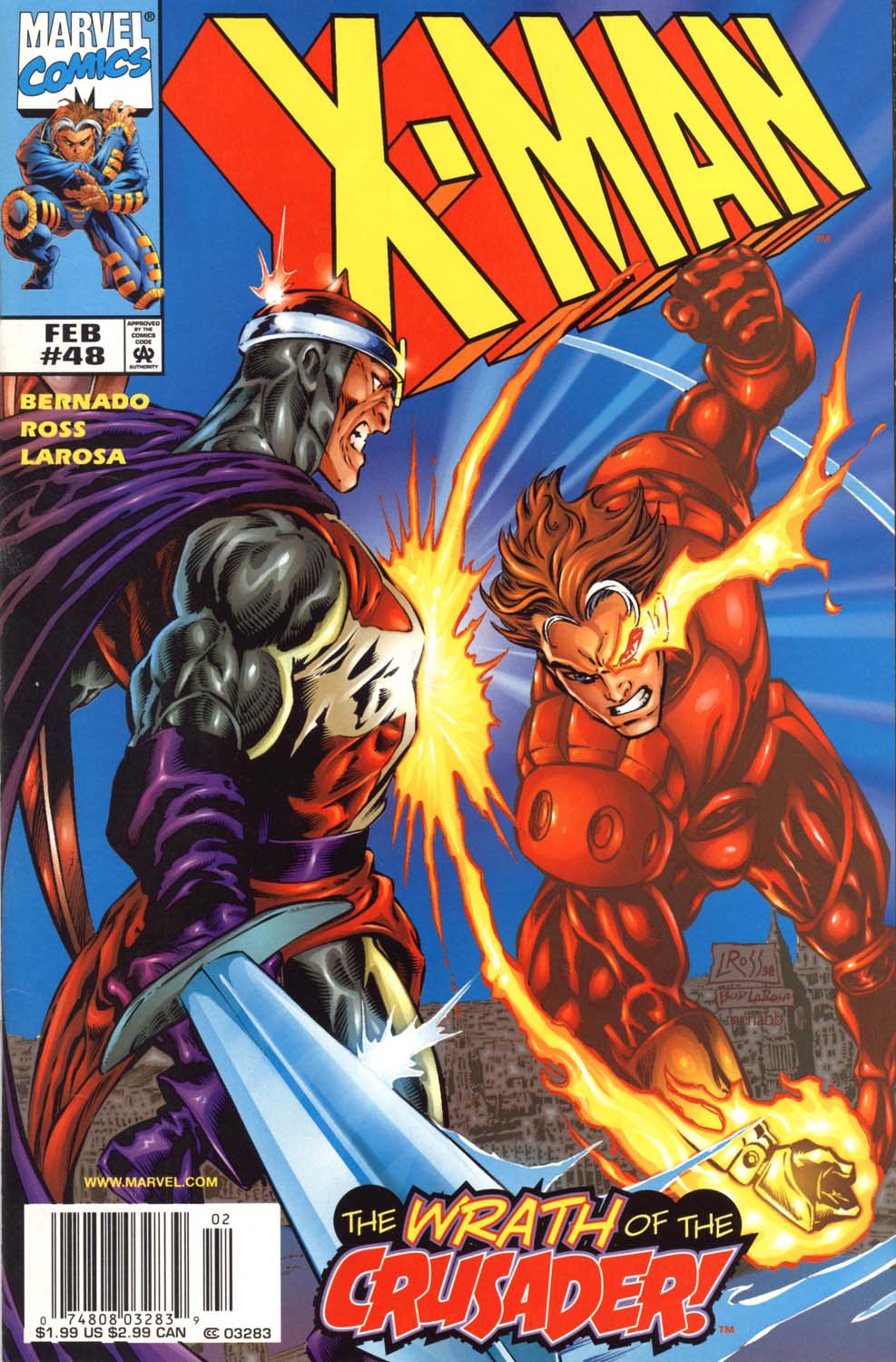 Read online X-Man comic -  Issue #48 - 1