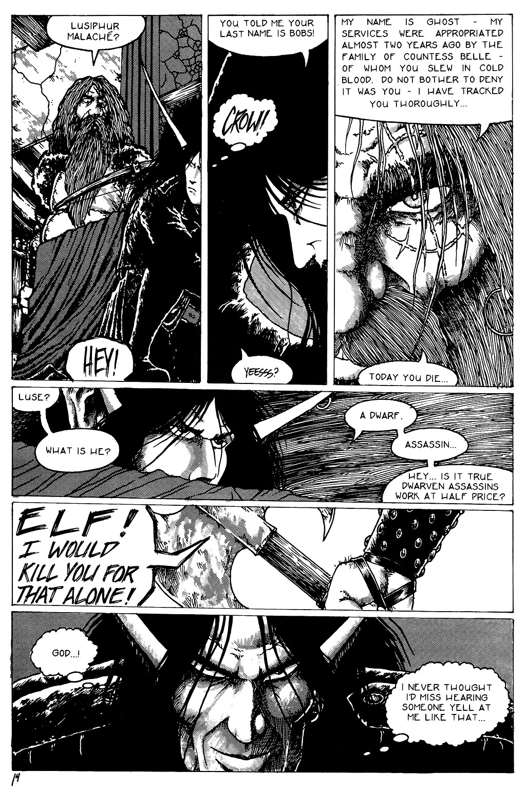 Read online Poison Elves (1995) comic -  Issue #1 - 20