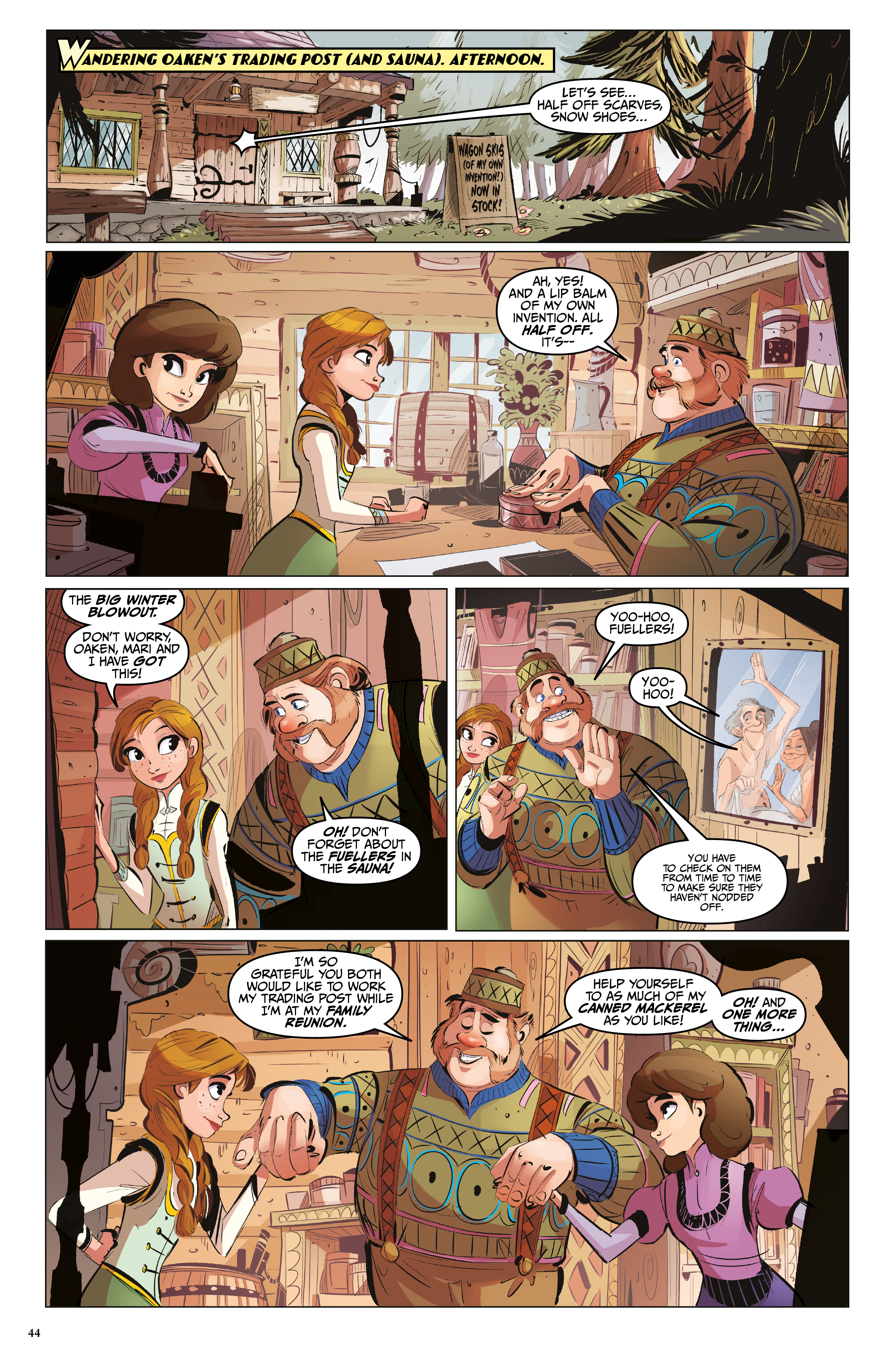Read online Disney Frozen Library Edition comic -  Issue # TPB (Part 1) - 46