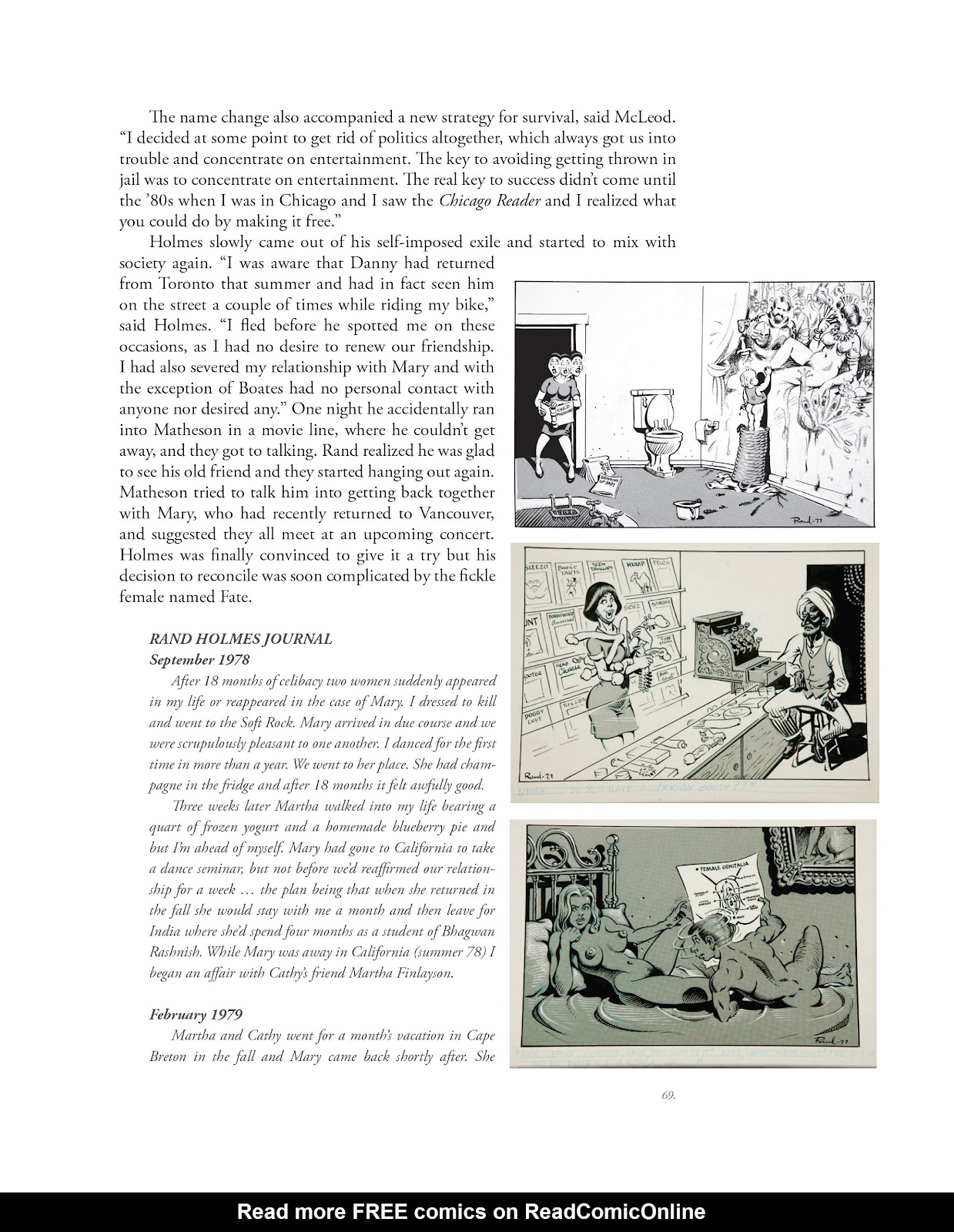 The Artist Himself: A Rand Holmes Retrospective issue TPB (Part 1) - Page 69