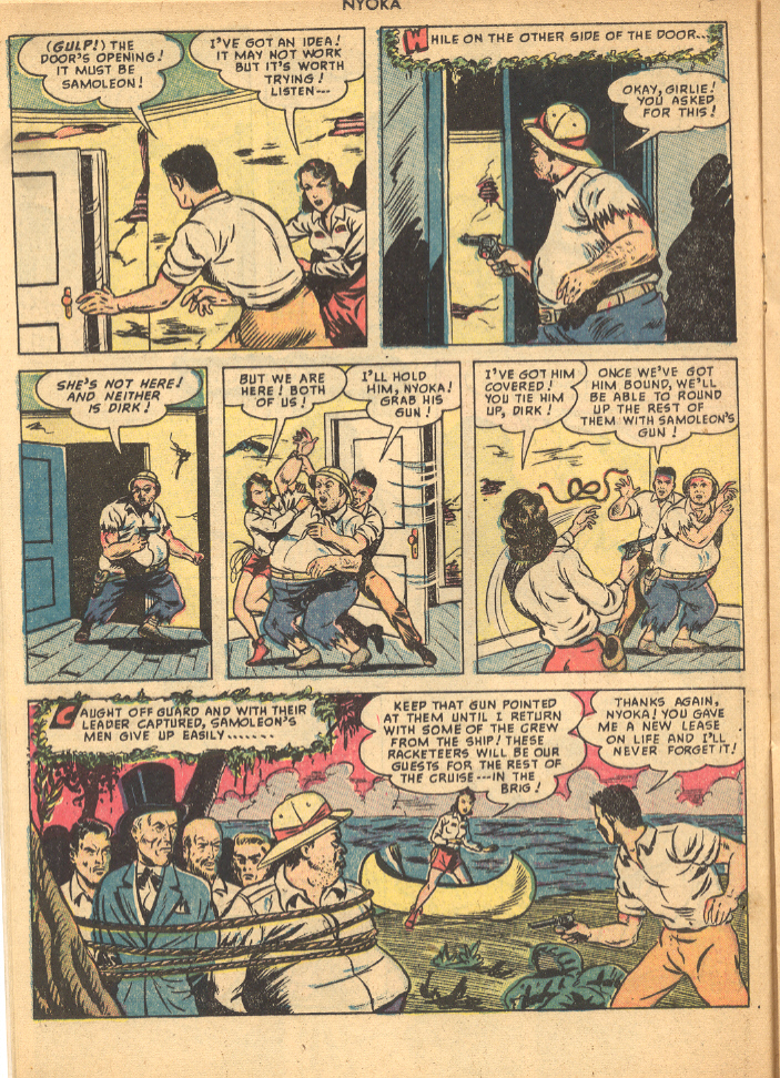 Read online Nyoka the Jungle Girl (1945) comic -  Issue #39 - 24