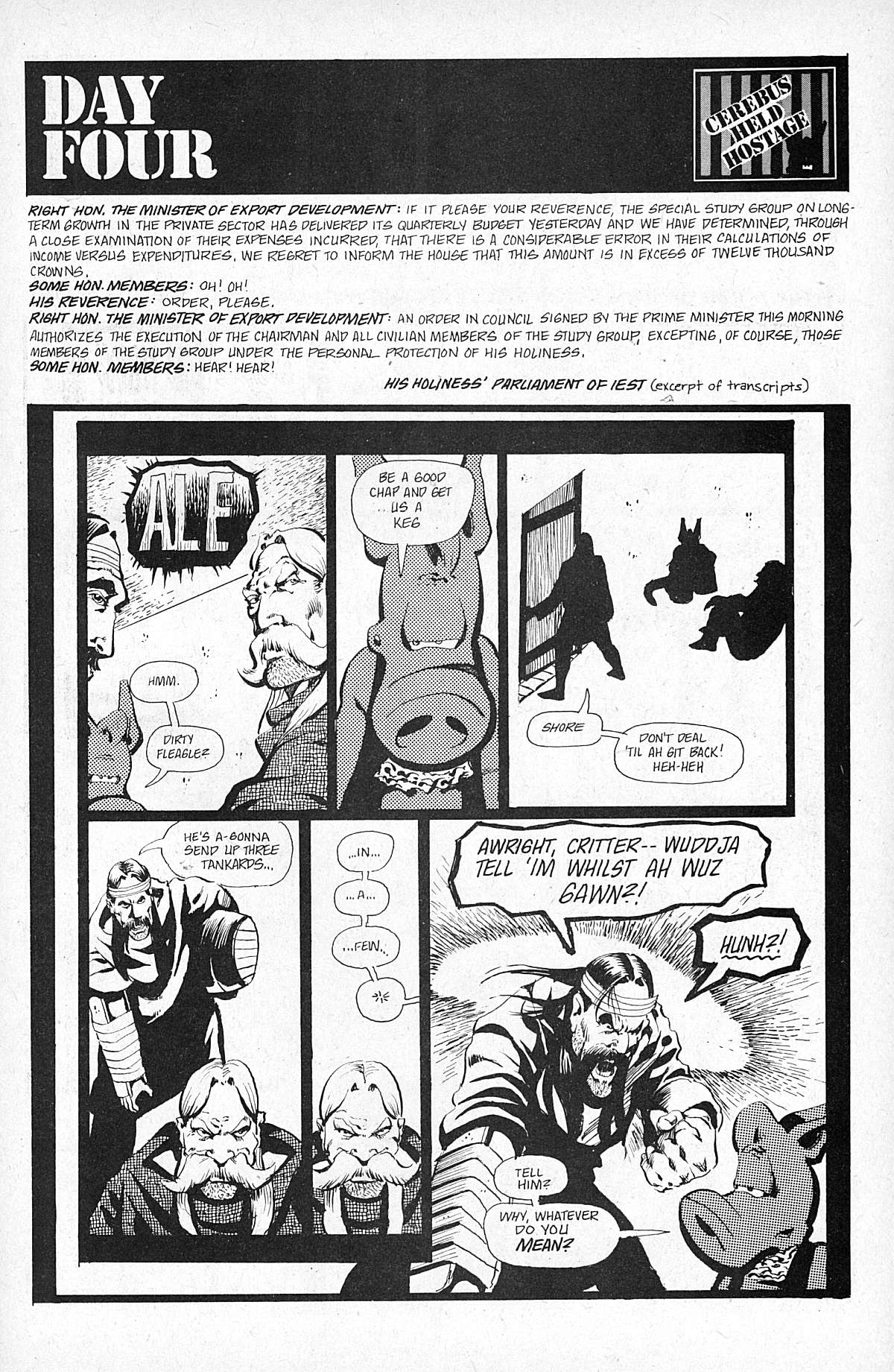 Read online Cerebus comic -  Issue #27 - 21