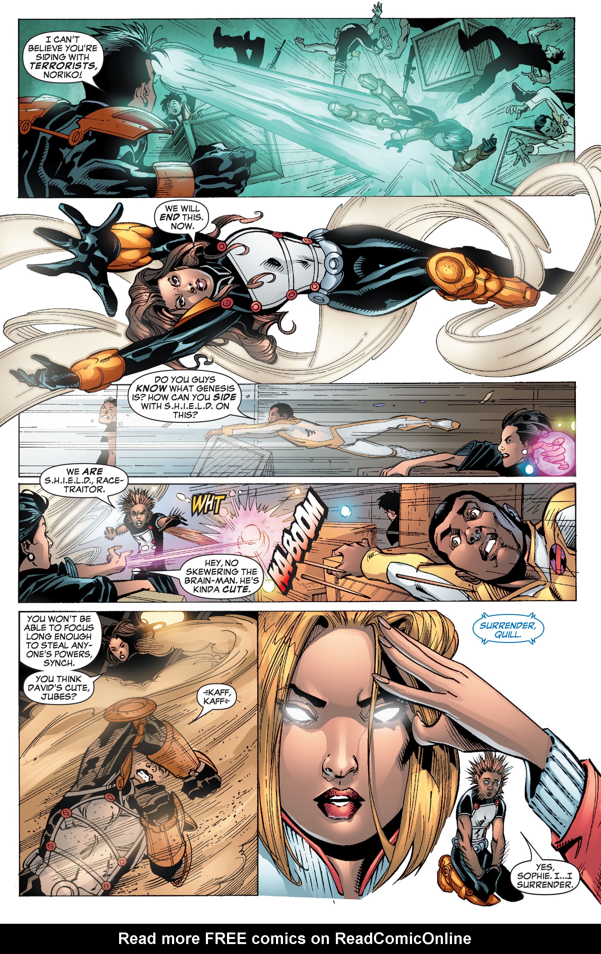 Read online New X-Men (2004) comic -  Issue #18 - 16