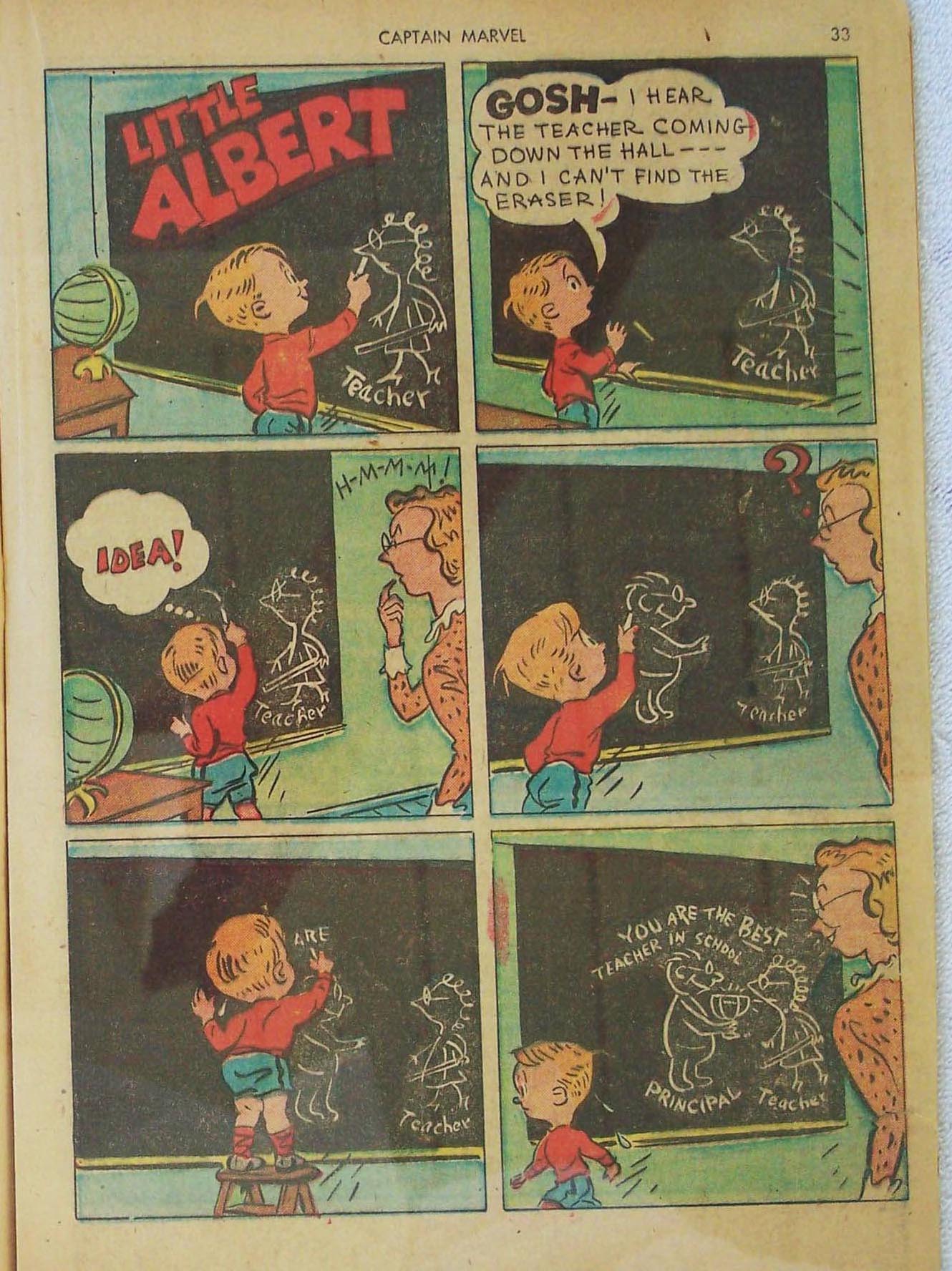 Read online Captain Marvel Adventures comic -  Issue #26 - 34