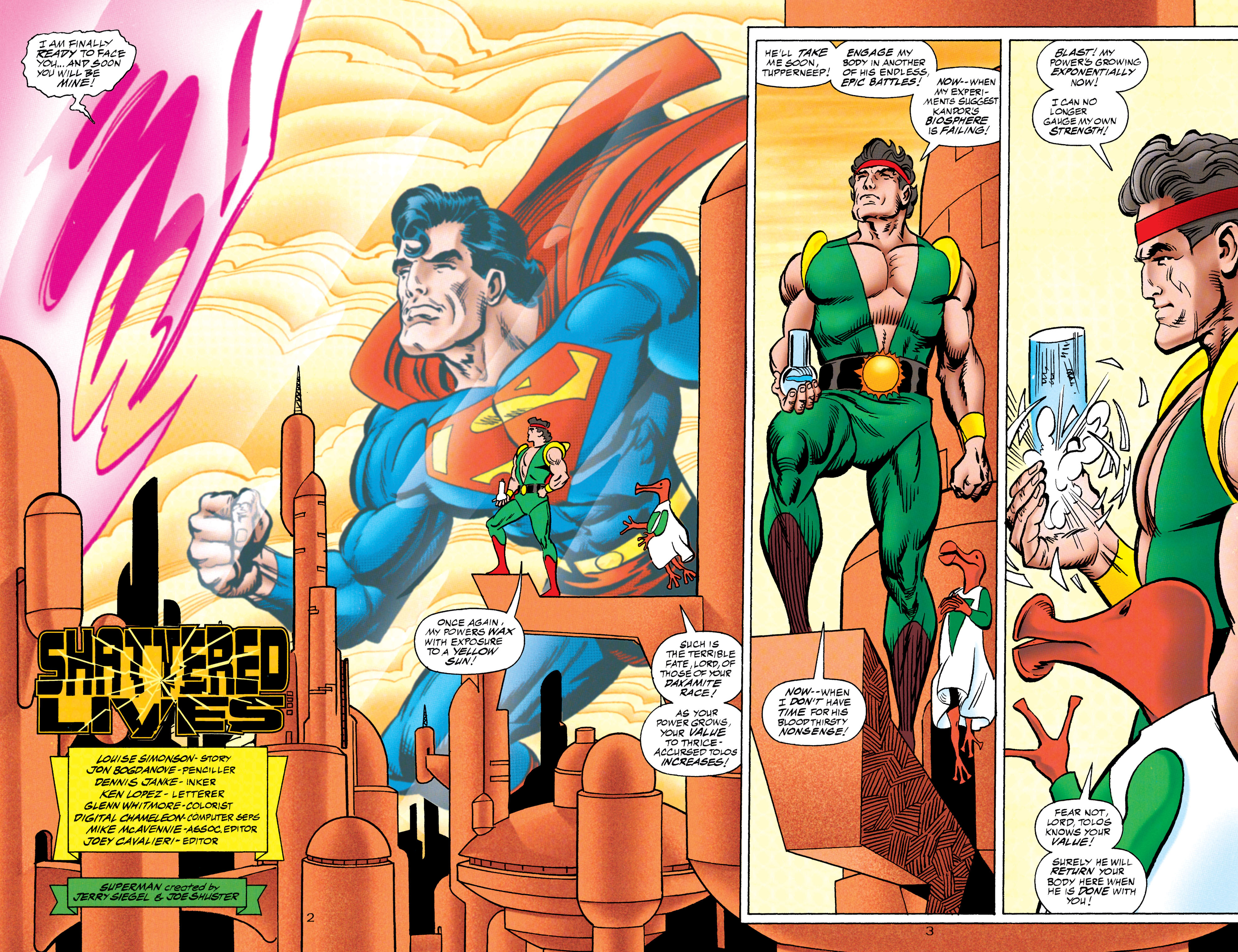 Read online Superman: The Man of Steel (1991) comic -  Issue #60 - 3