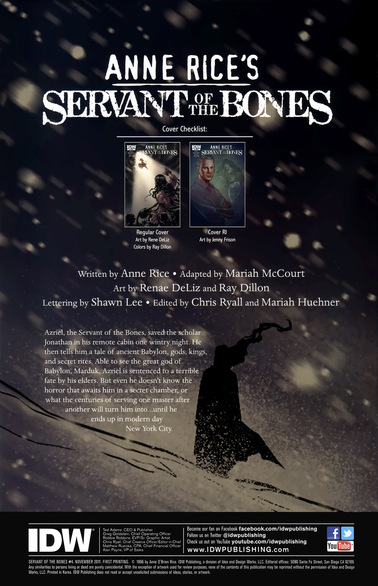 Read online Servant of the Bones comic -  Issue #4 - 2