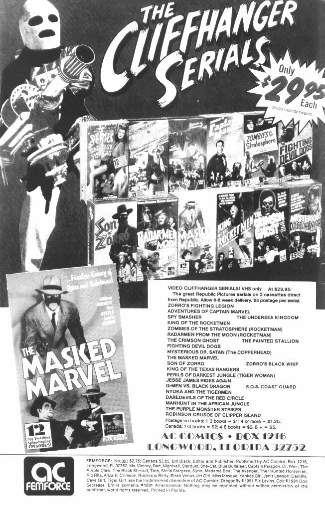 Read online Femforce comic -  Issue #32 - 2