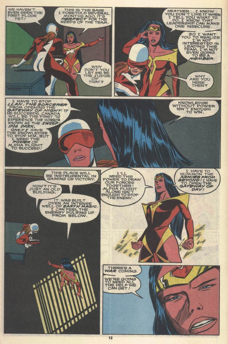 Read online Alpha Flight (1983) comic -  Issue #78 - 11