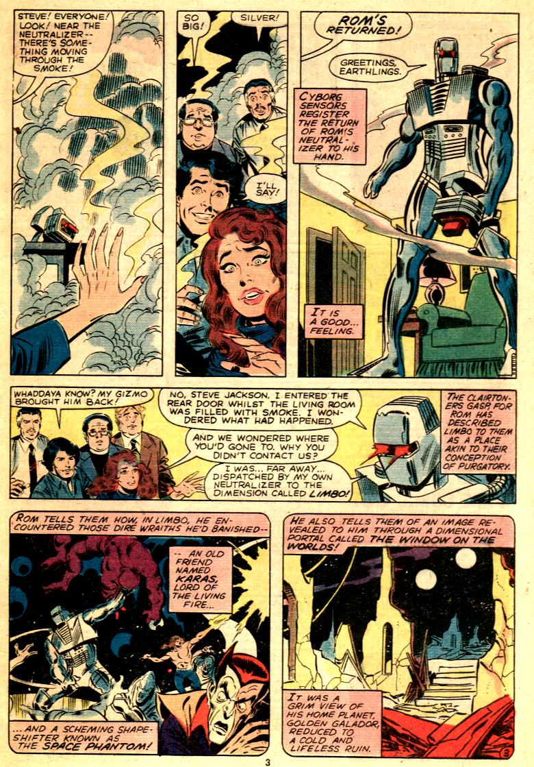 Read online ROM (1979) comic -  Issue #20 - 4