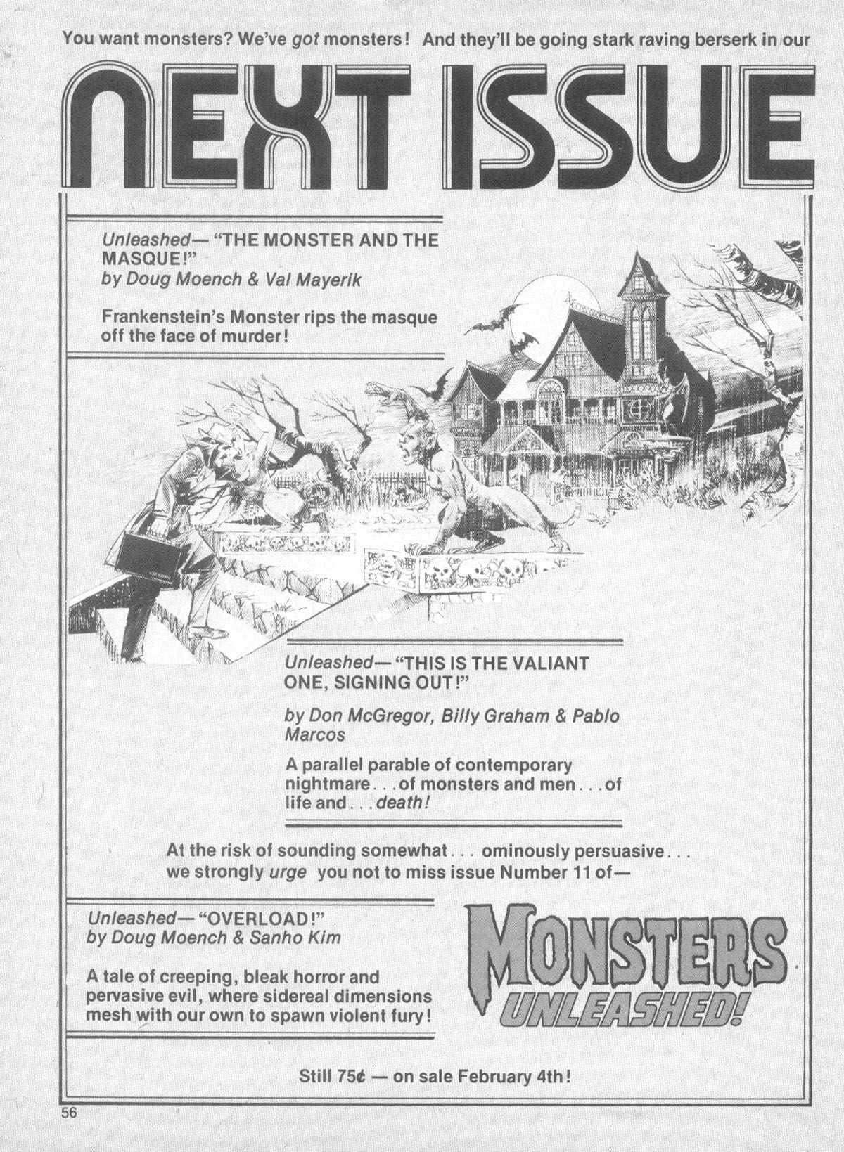 Read online Monsters Unleashed (1973) comic -  Issue #10 - 57