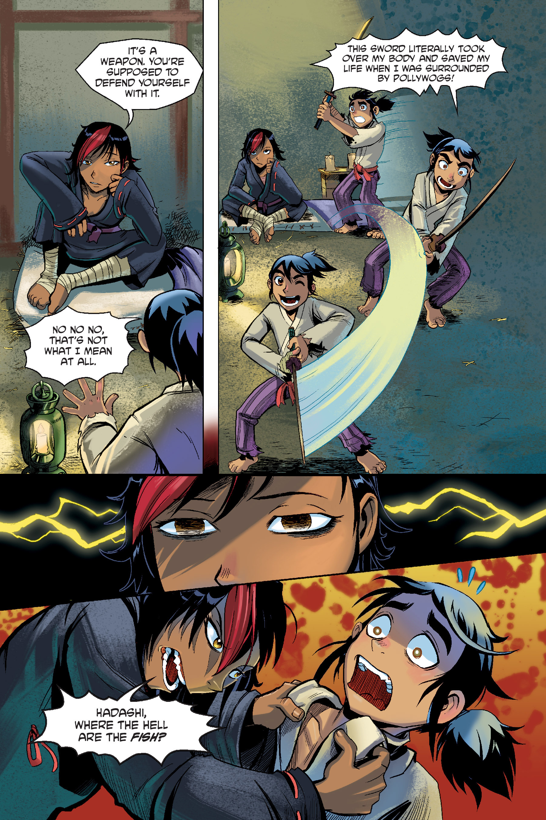 Read online Orphan Blade comic -  Issue #2 - 32
