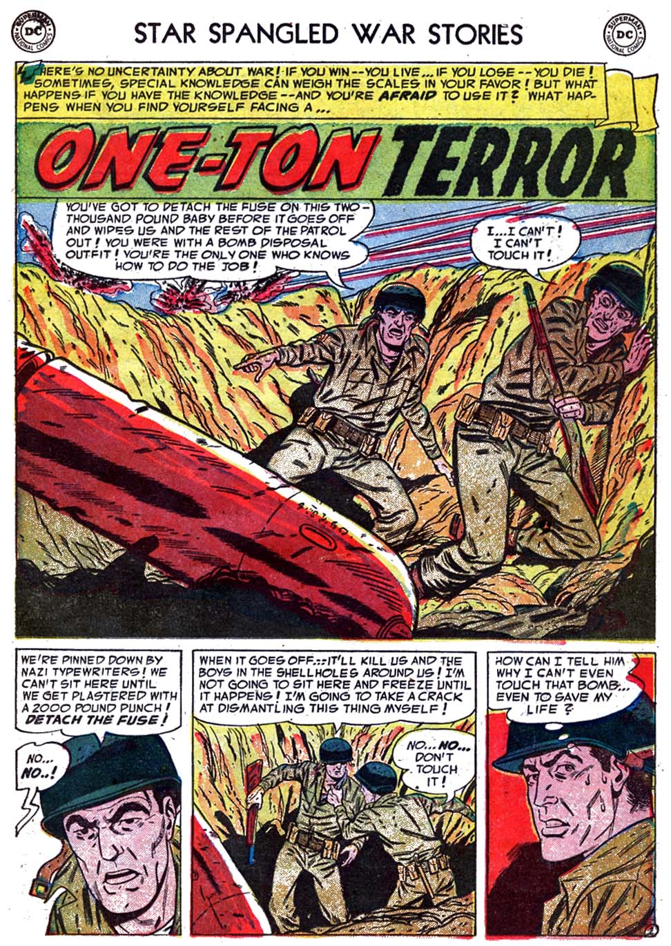 Read online Star Spangled War Stories (1952) comic -  Issue #13 - 11