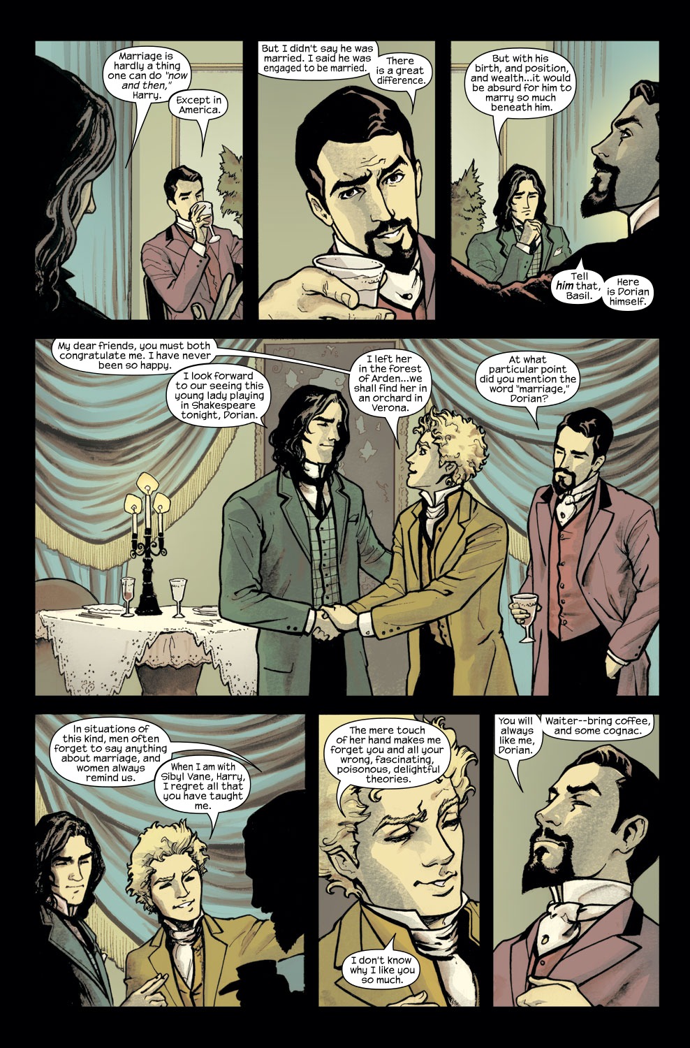 Read online Marvel Illustrated: The Picture of Dorian Gray comic -  Issue #2 - 4