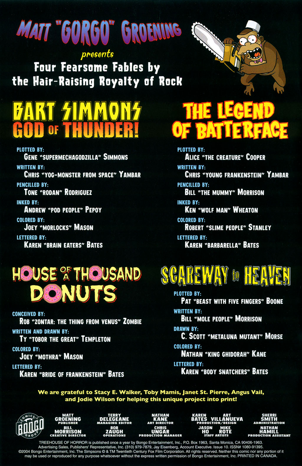 Read online Treehouse of Horror comic -  Issue #10 - 3
