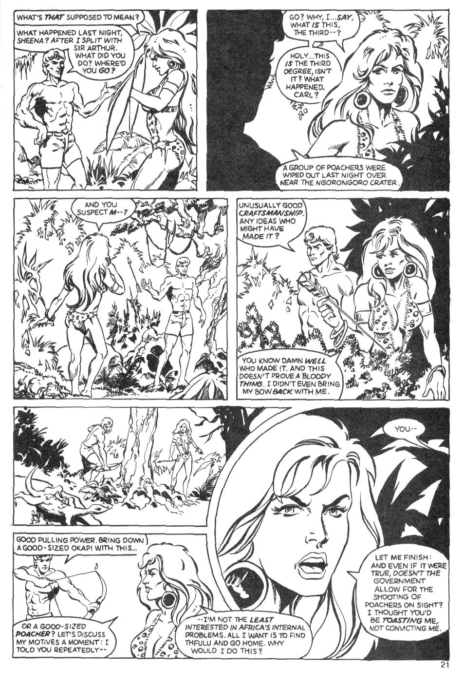 Read online Jungle Comics (1988) comic -  Issue #2 - 23